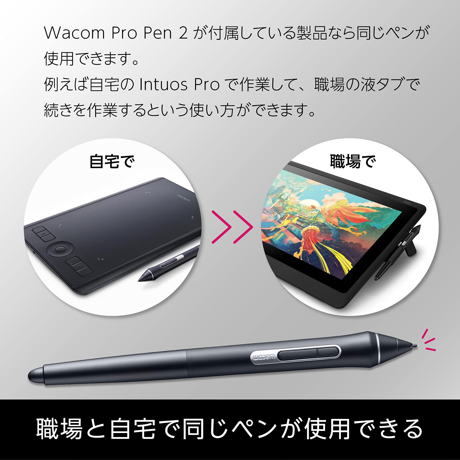 Amazon.co.jp: ワコム ペンタブレット ペンタブ Wacom Intuos Pro L