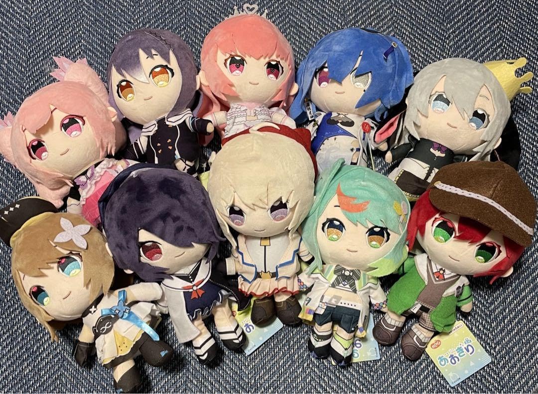 新品タグ付き] あおぎり高校 ココぎゅっと！ぬいぐるみ 4点セット