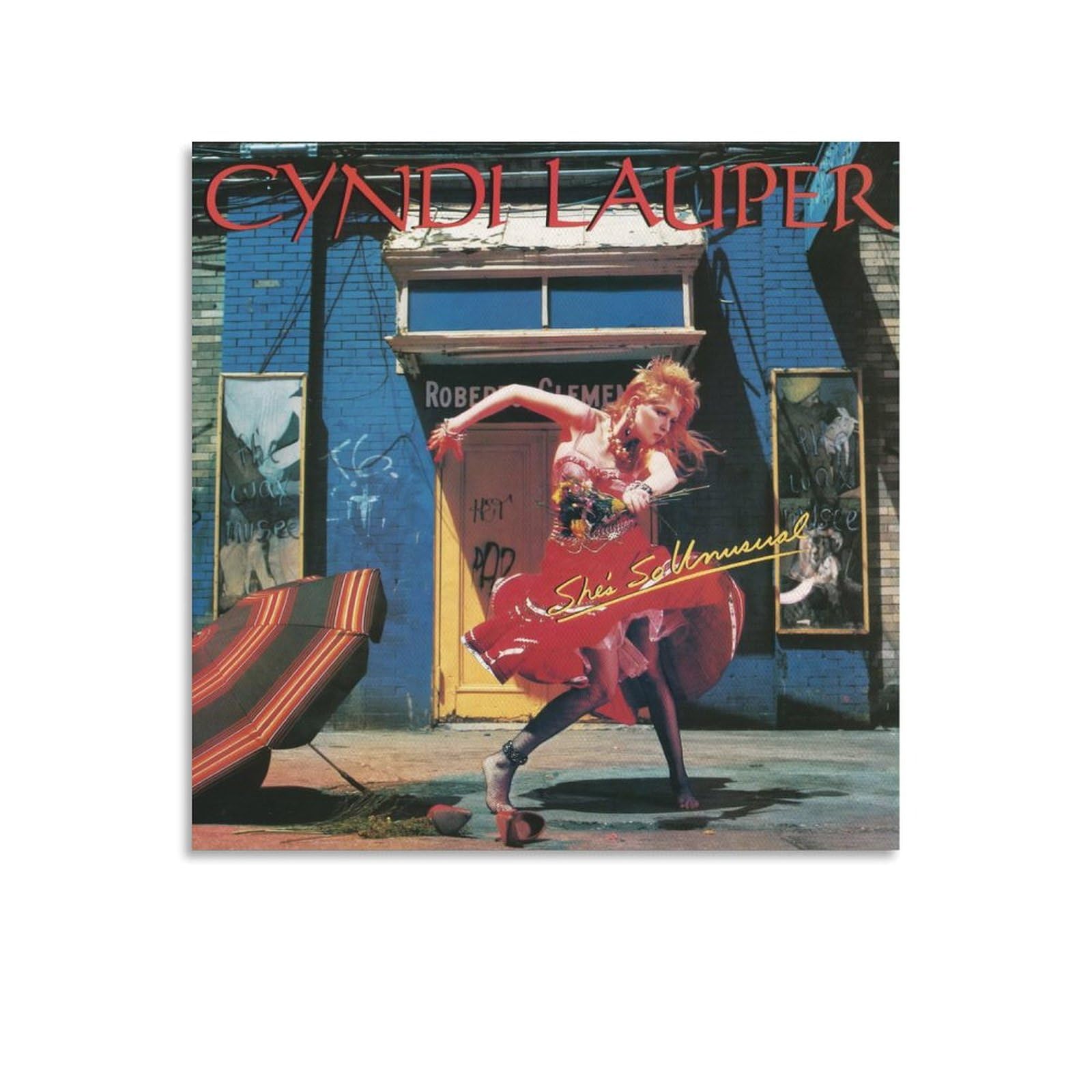 Amazon.co.jp: Cyndi Lauper シンディ・ローパー 歌手写真 レトロ