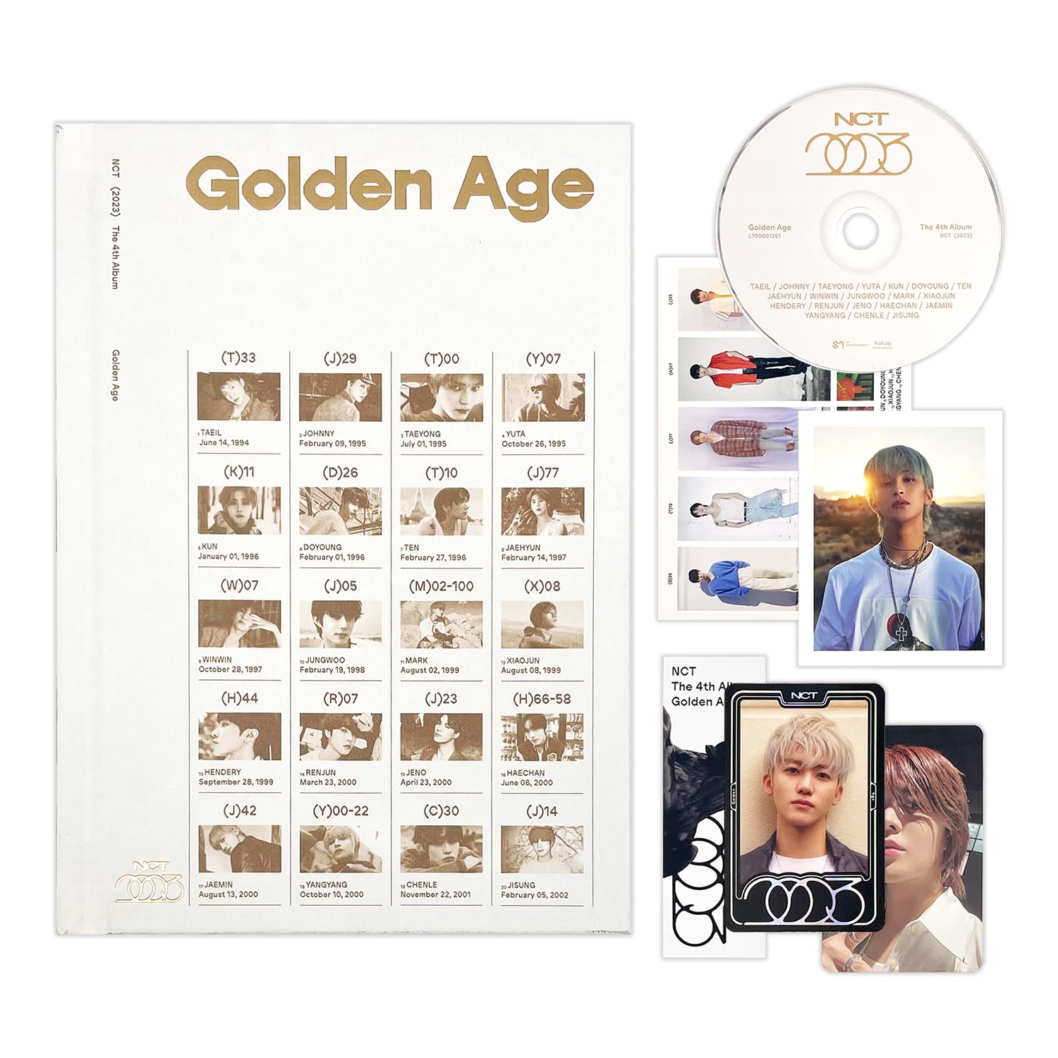 Amazon.com: NCT - 4th Album [Golden Age] (Archiving Ver.) Photo
