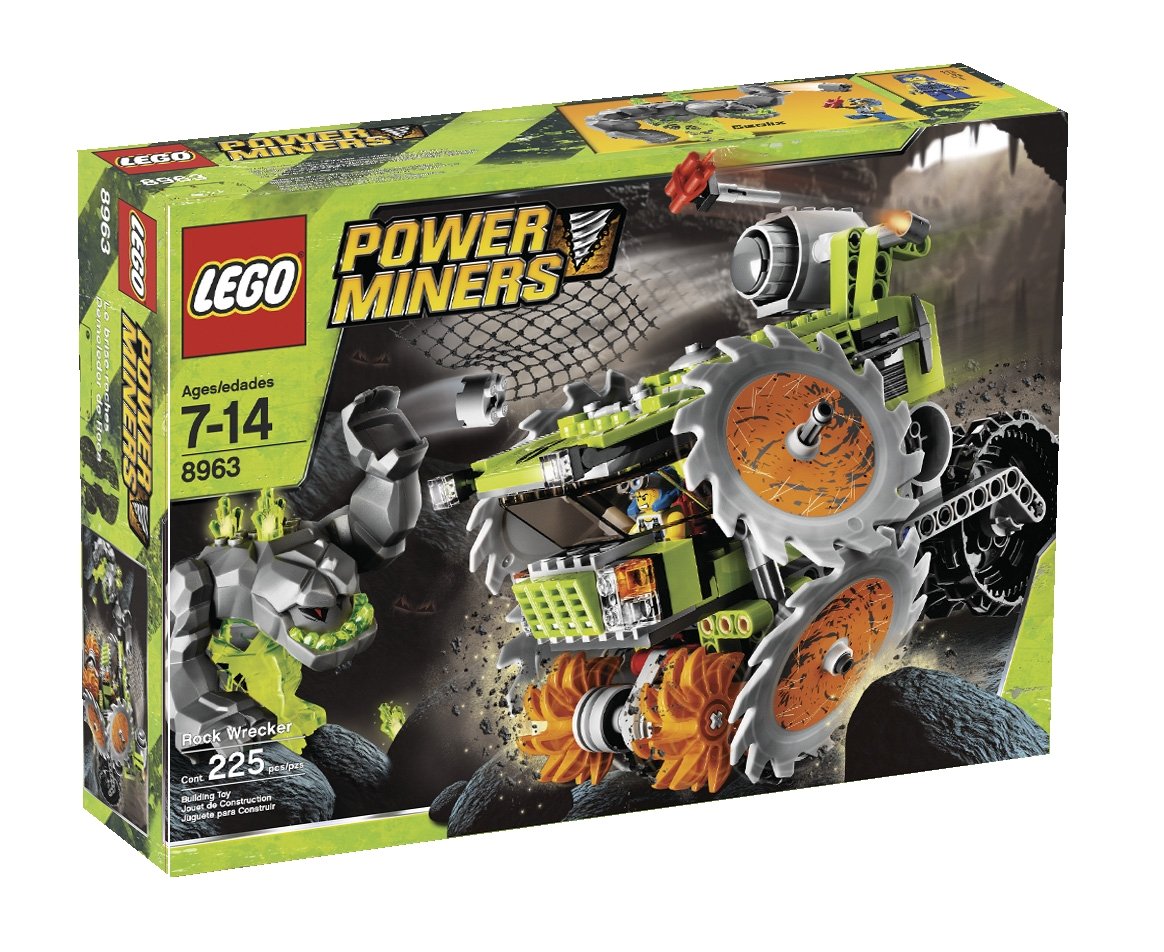Amazon.com: LEGO Power Miners Rock Wrecker (8963) : Toys & Games