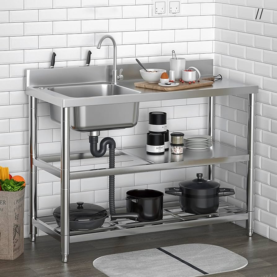 Amazon.co.jp: 流し台 ガーデンシンク 業務用流し台 屋外 流し台