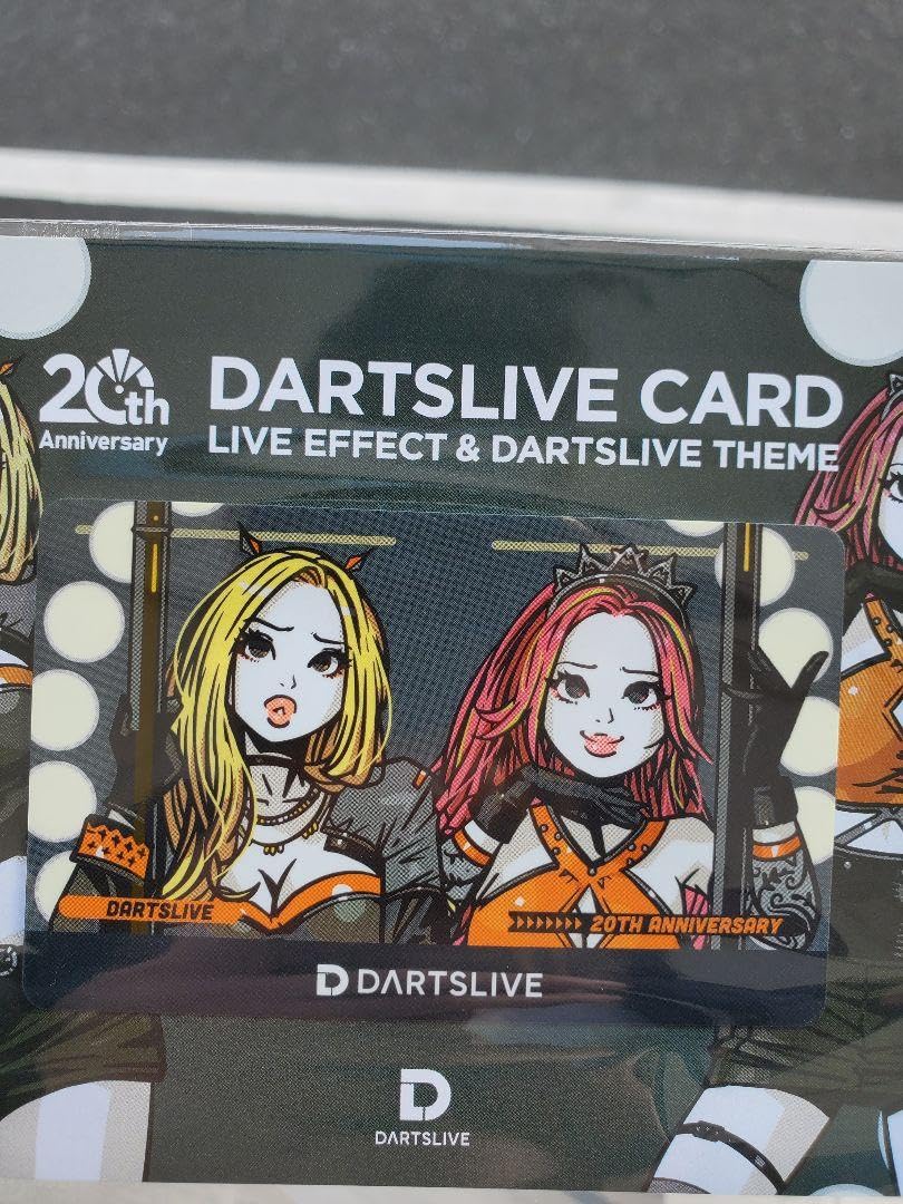 Amazon.co.jp: 即完売 ダーツライブカード DARTSLIVE 20周年 KENTOO