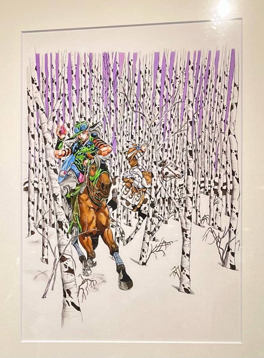 ジョジョ 7部 複製原画 JOJO EXHIBITION 2012 SBR
