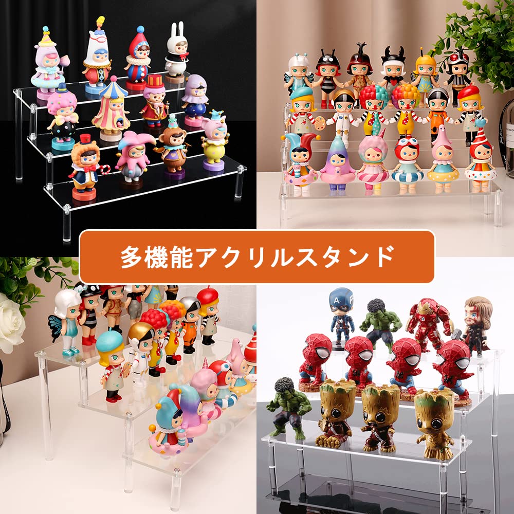 Amazon.co.jp: SIYINGSAERY ディスプレイスタンド ひな壇 3段