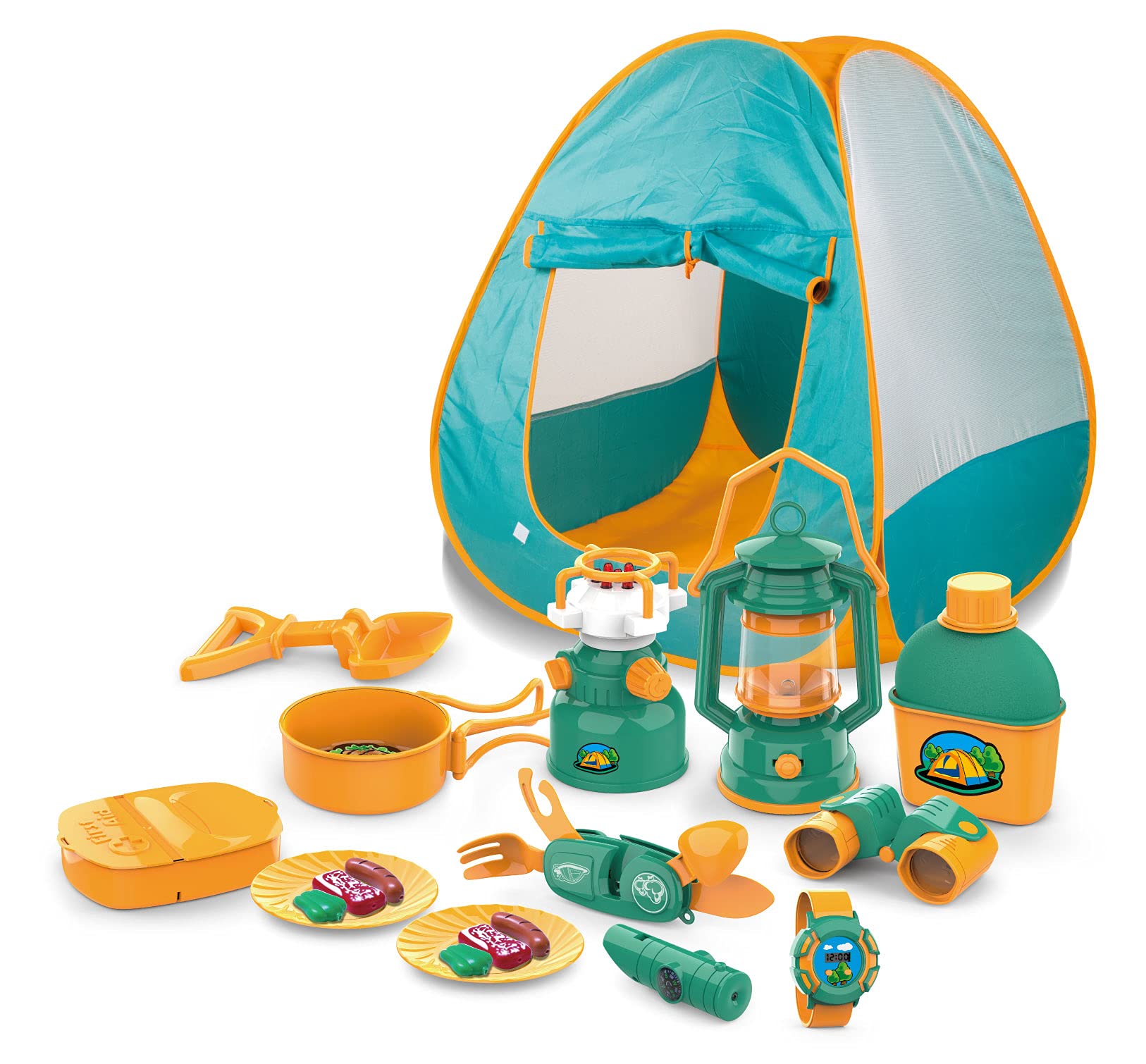 Amazon.co.jp: カワダ(Kawada) キャンプ セット テント完成サイズ:80