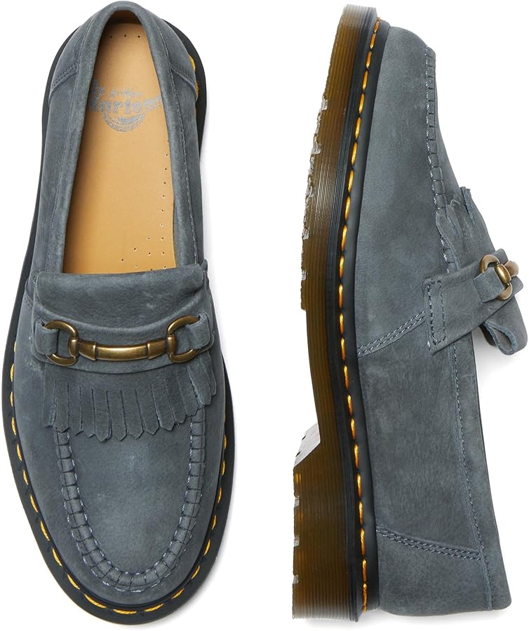 Amazon.co.jp: Dr. Martens 31588764100 Adrian Snaffle Washed Denim