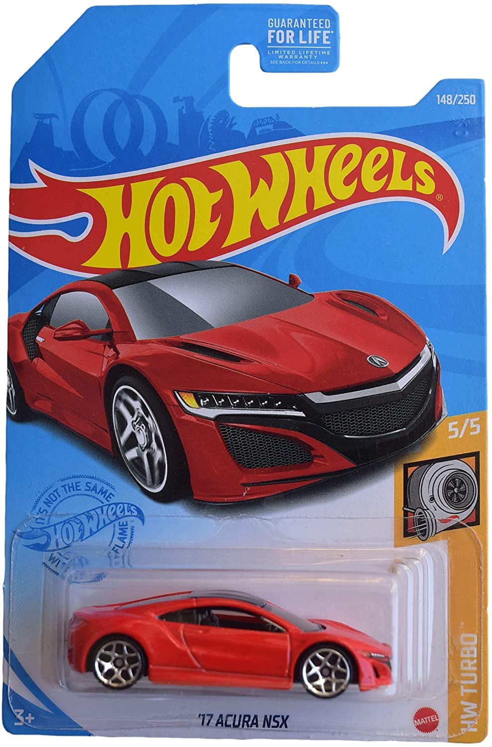 Amazon.com: Hot Wheels '17 Acura NSX, [red] 148/250 Turbo 5/5