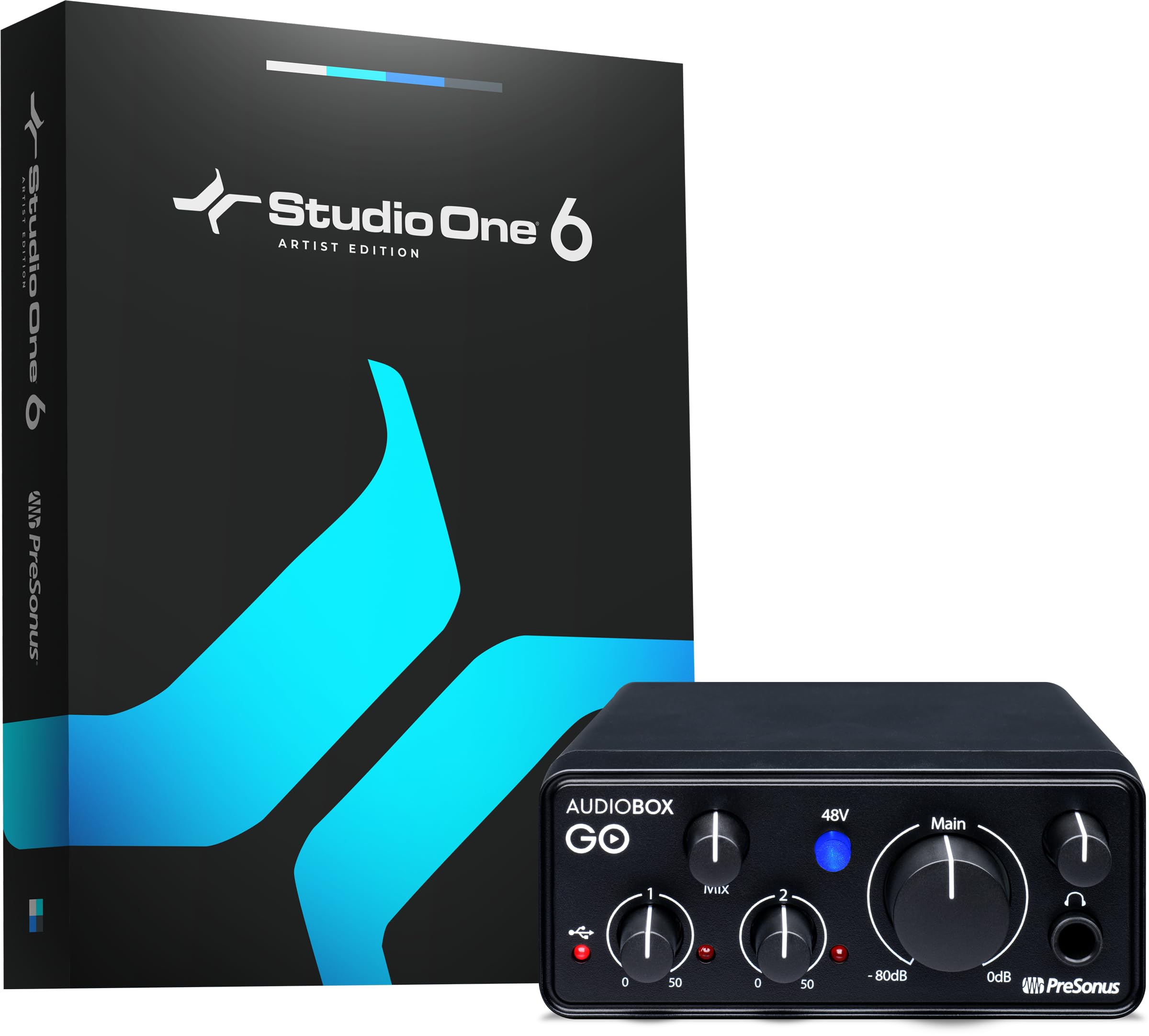 Amazon.com: PreSonus AudioBox GO | USB-C Audio Interface for music