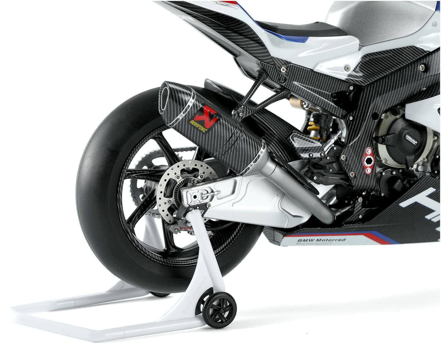 Amazon | モンモデル 1/9 BMW HP4 RACE 多色成型版 プラモデル MMT