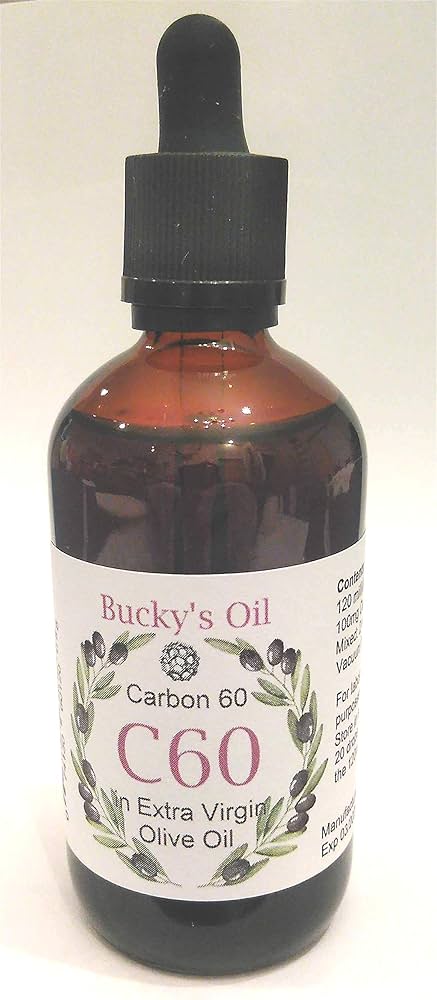 Amazon.com : C60 - 120ml Extra Virgin Olive Oil with 100mg Carbon