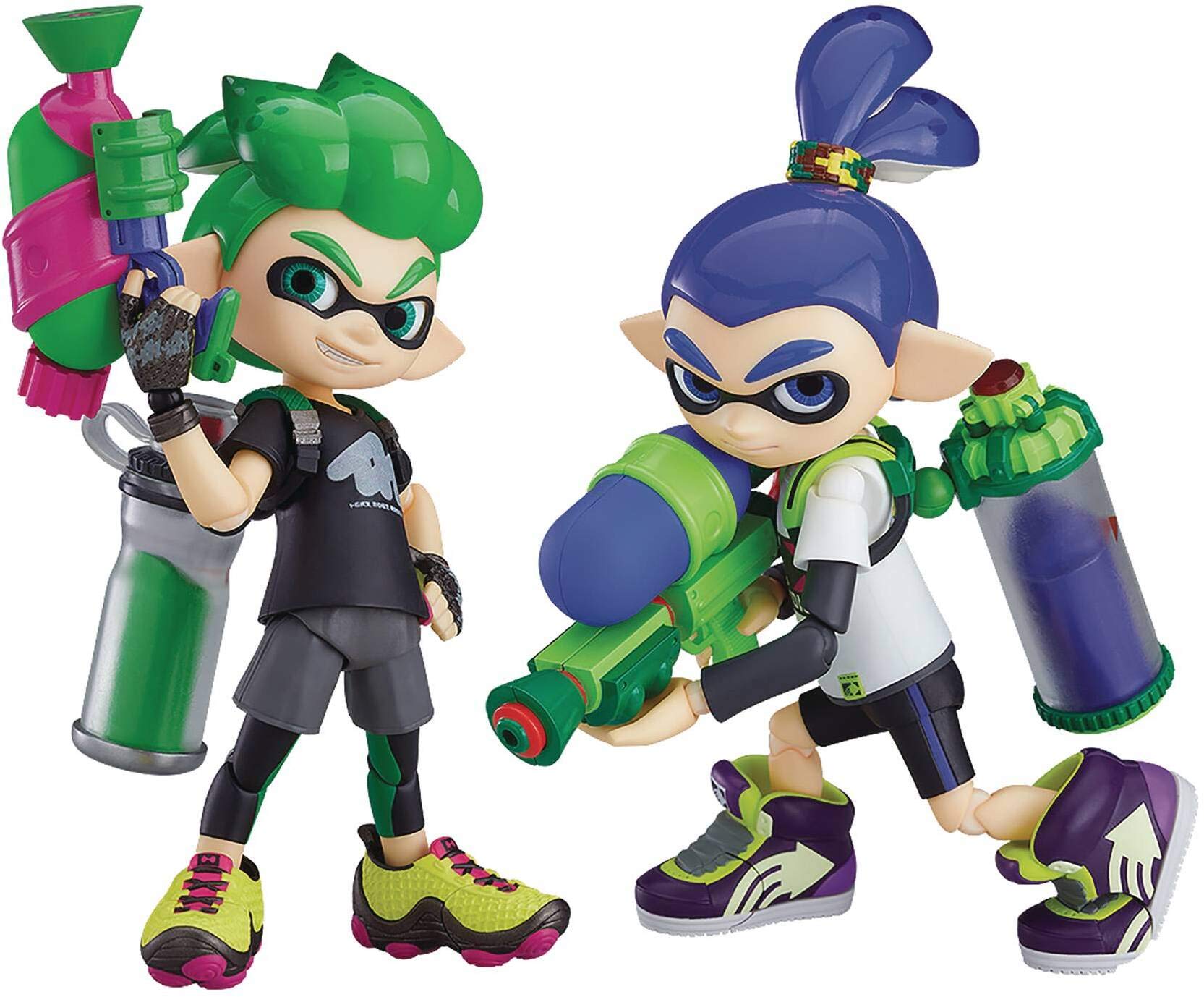 Amazon.co.jp: figma Splatoon/Splatoon2 Splatoon ボーイ DX