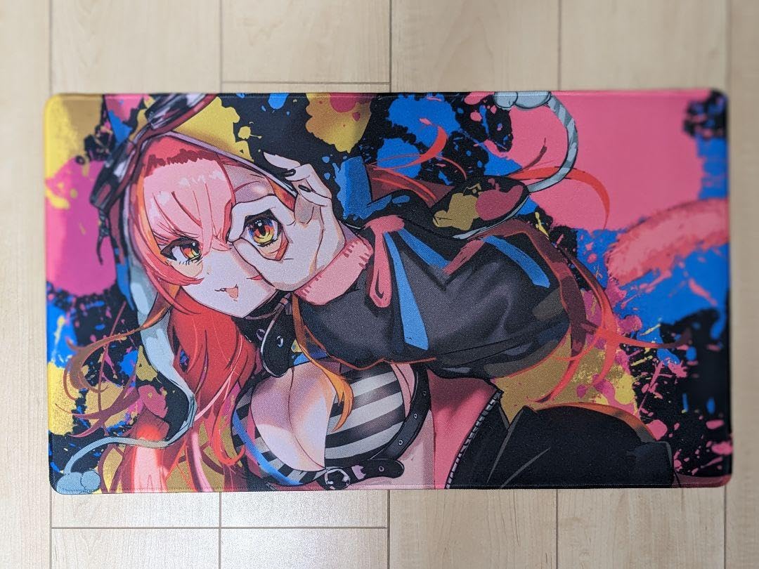 Amazon.co.jp: ぶいすぽっ 猫汰つな プレイマット ラバーマット マウス