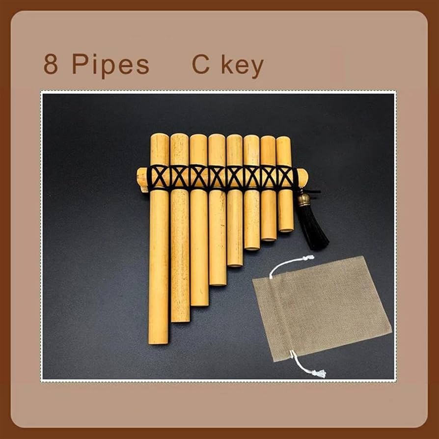 Amazon | パンフルート初心者用 8 パイプ C キーパンフルート