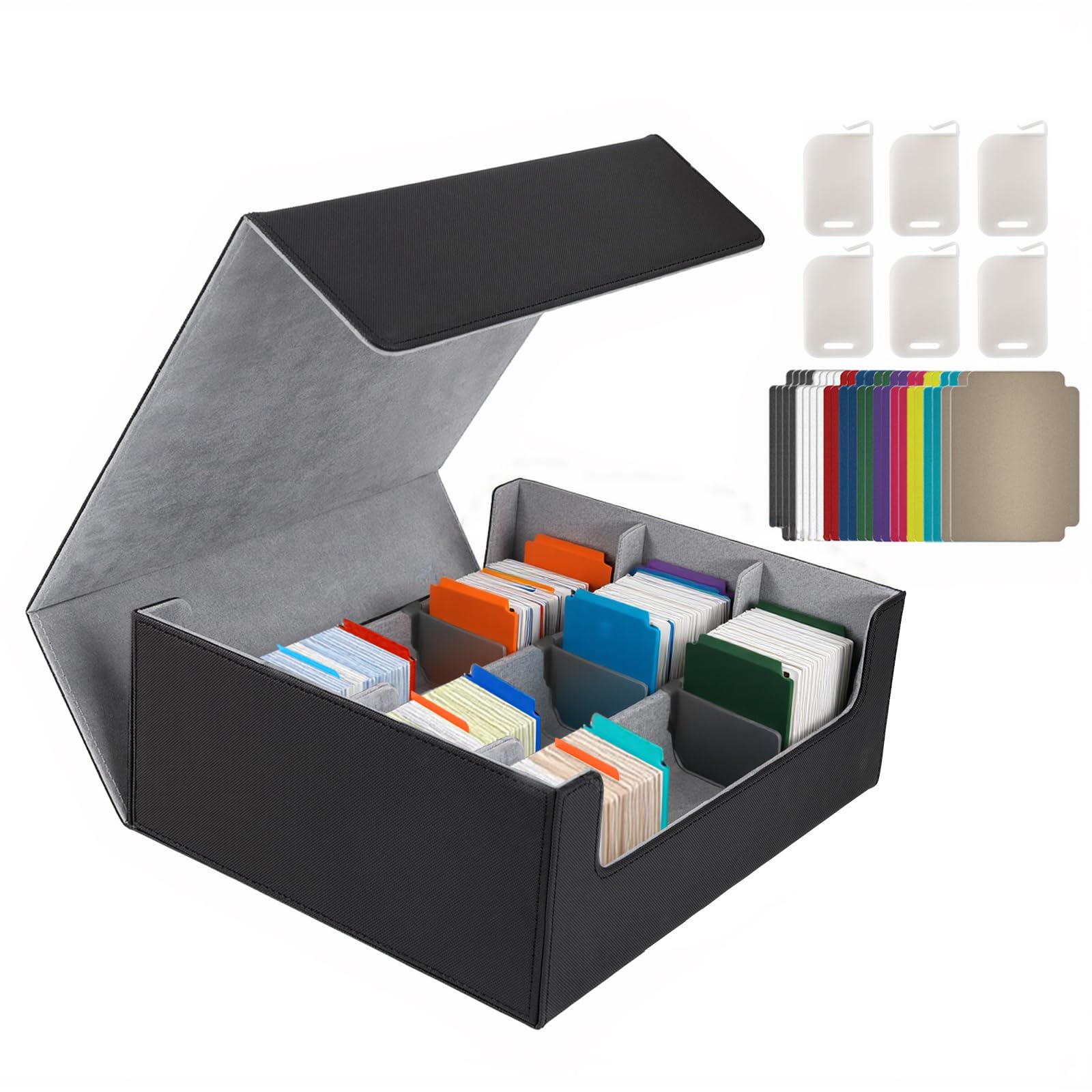 Amazon | ZWSJLC デッキケース カードストレージ 大容量 カードケース