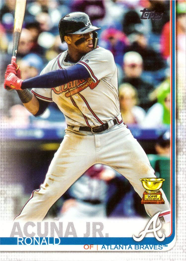 Amazon.com: 2019 Topps #1 Ronald Acuna Jr. Baseball Card - Topps