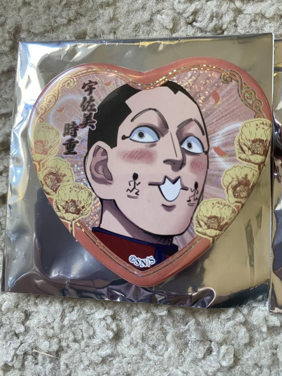 Amazon.co.jp: ゴールデンカムイ 鶴見篤四郎 宇佐美時重 缶バッジ 2点