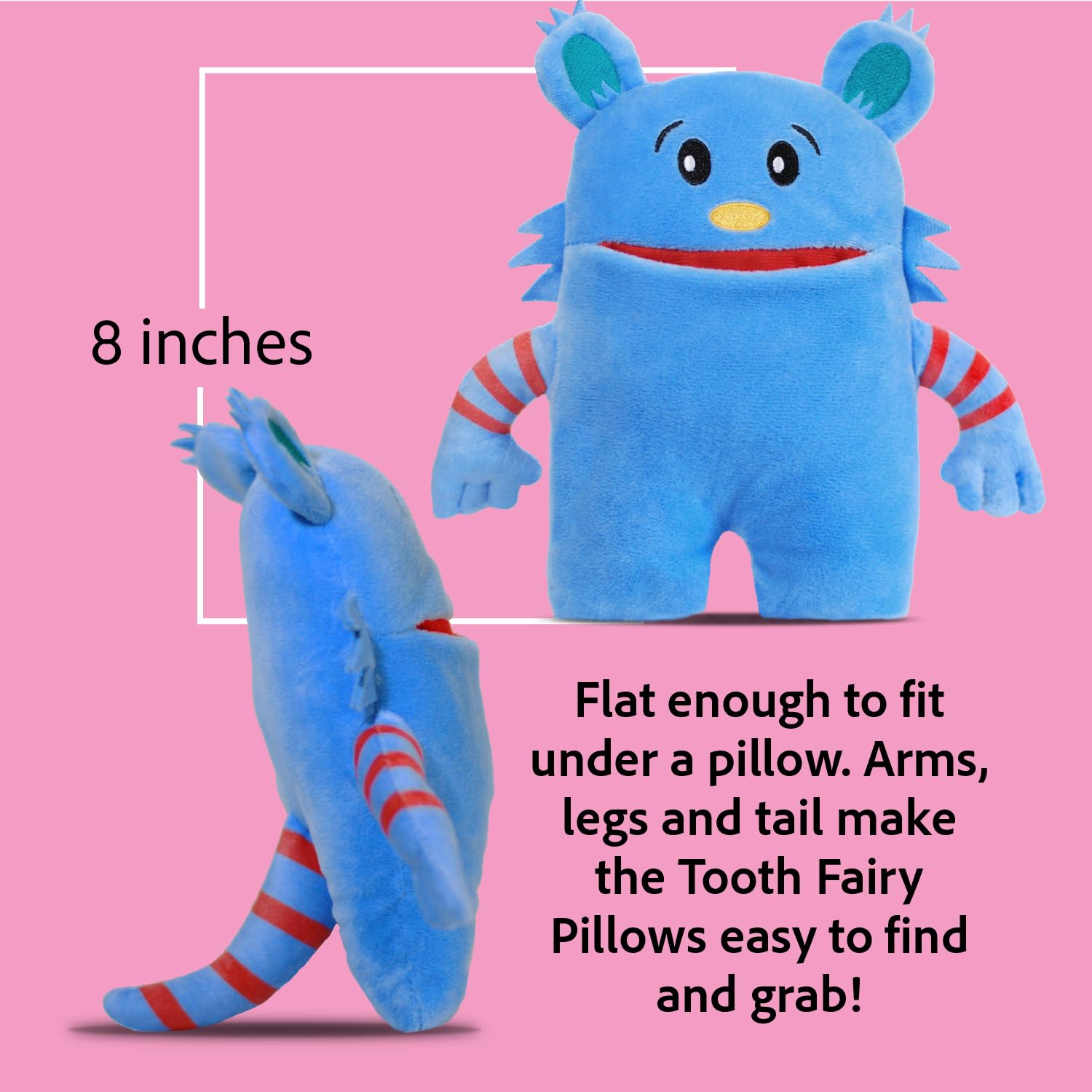 Amazon.co.jp: The Tooth Brigade ブルーモンスター 8インチ 歯の妖精