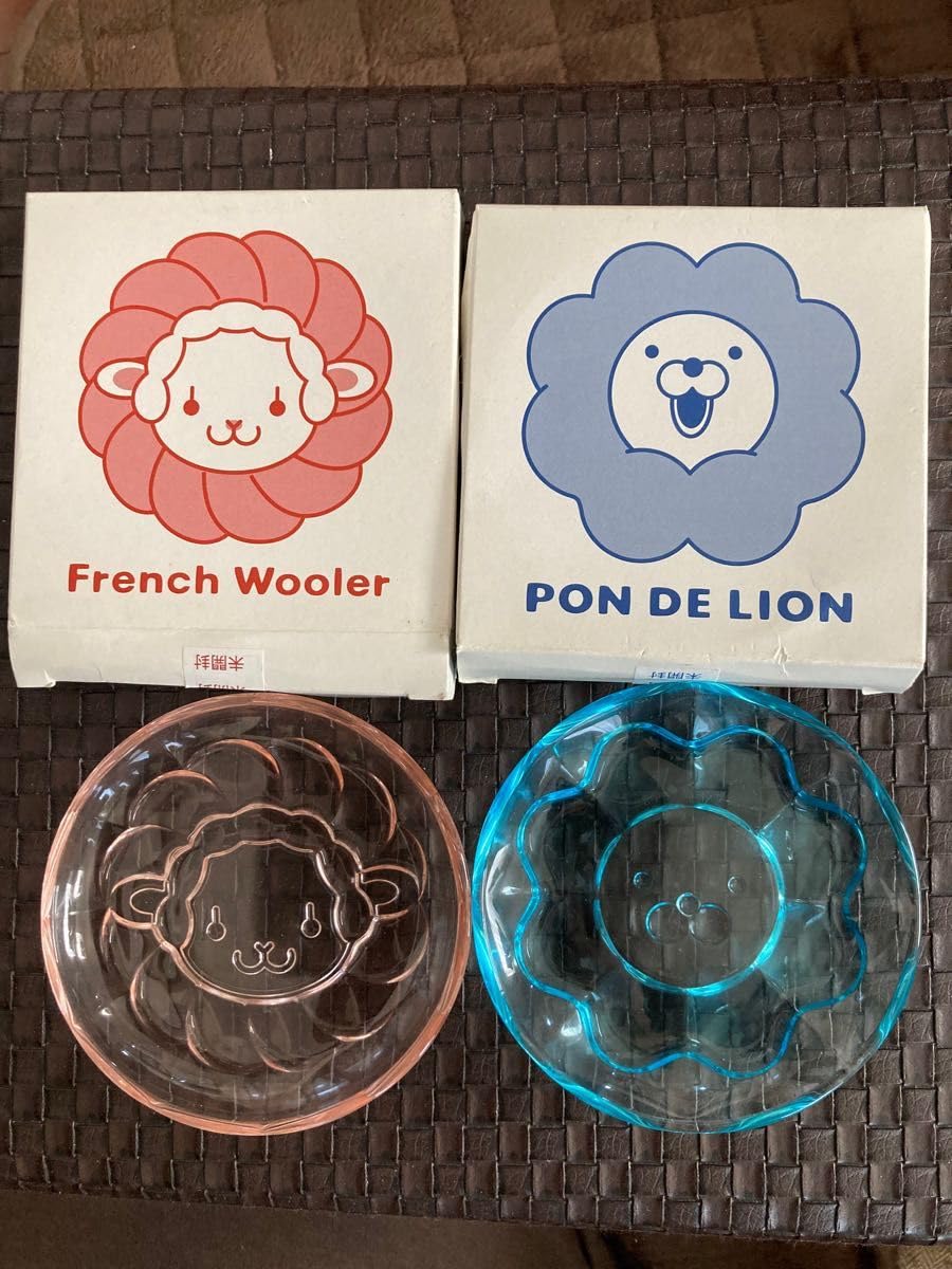 Amazon | ミスタードーナツ ガラス小皿 お皿 食器 クリア 2種セット