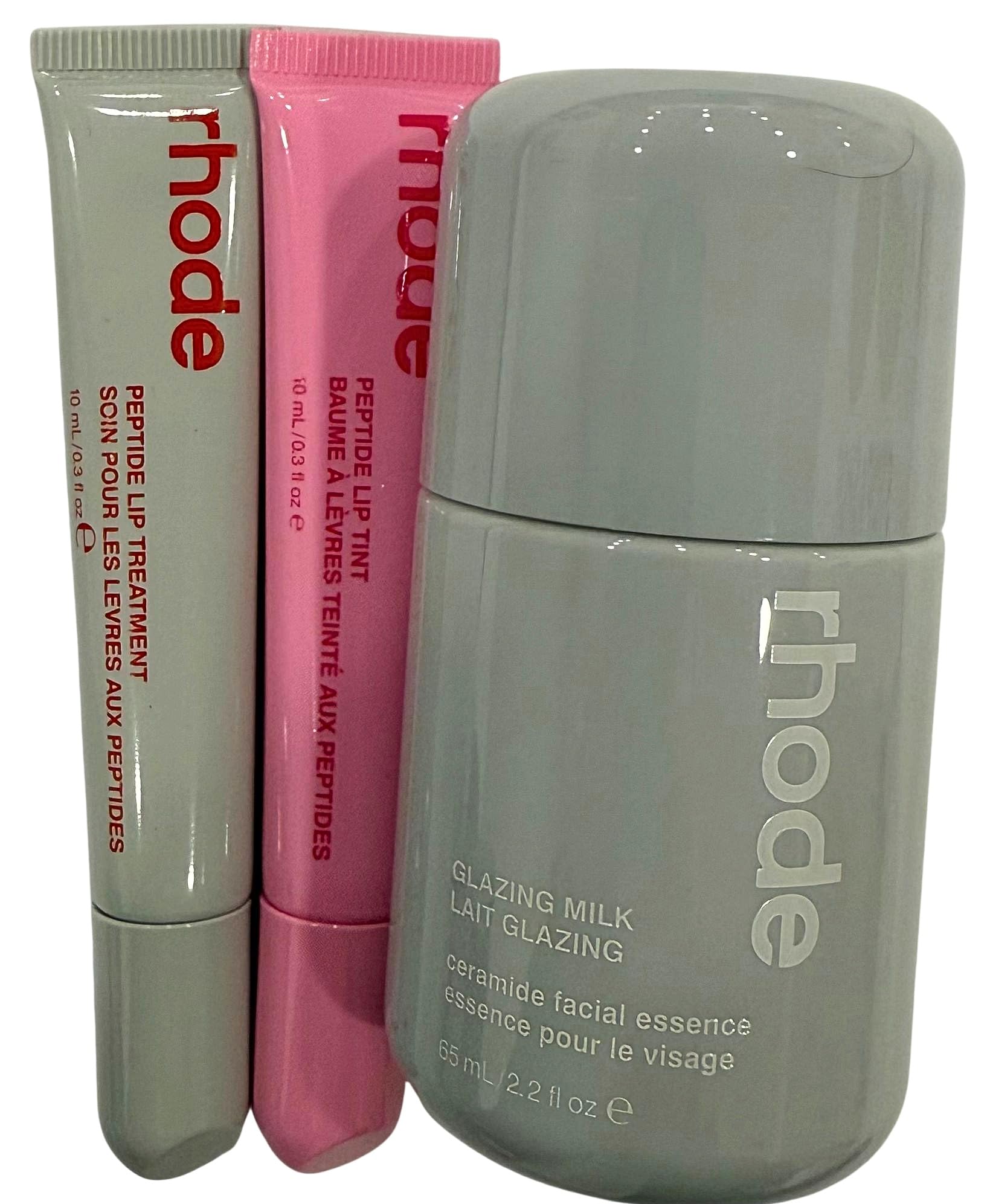 Amazon.com : Rhode Glazed Trio Set with Glazing Milk, Peptide Lip