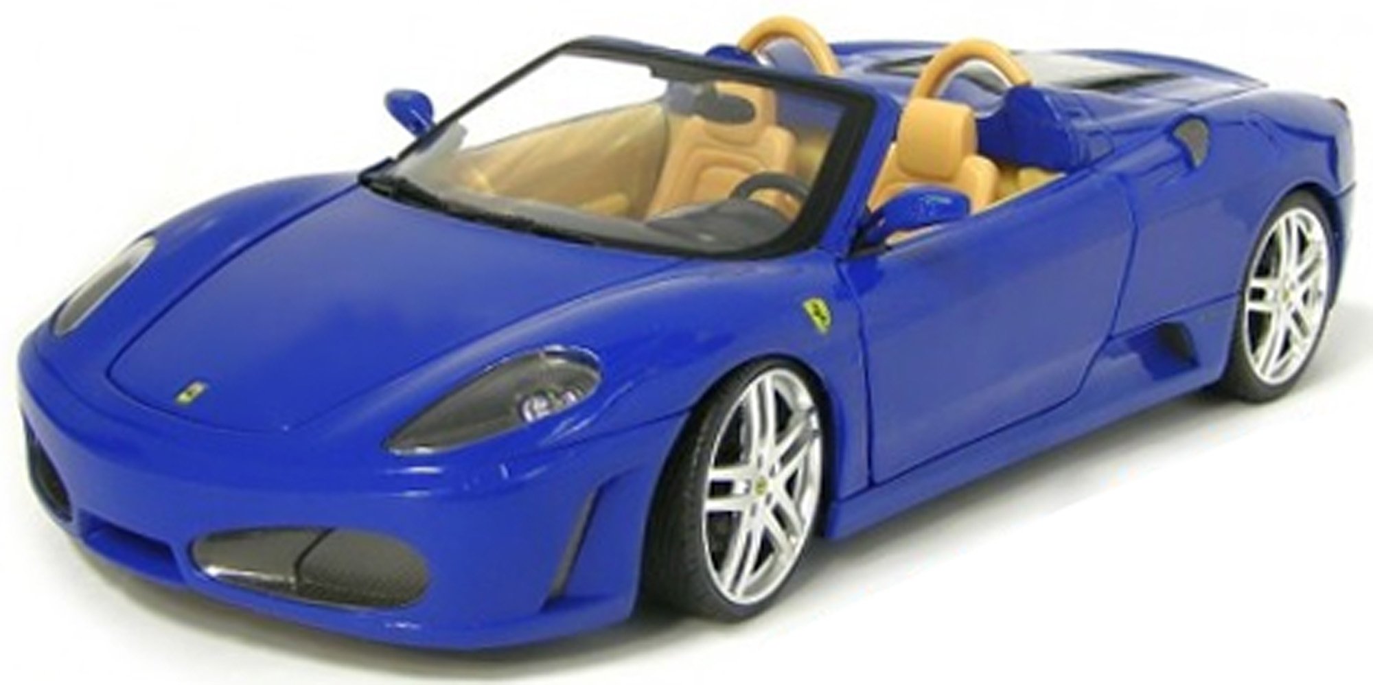 Blue Ferrari F430 Spider Hot wheels 1:18 Scale Collectible Die