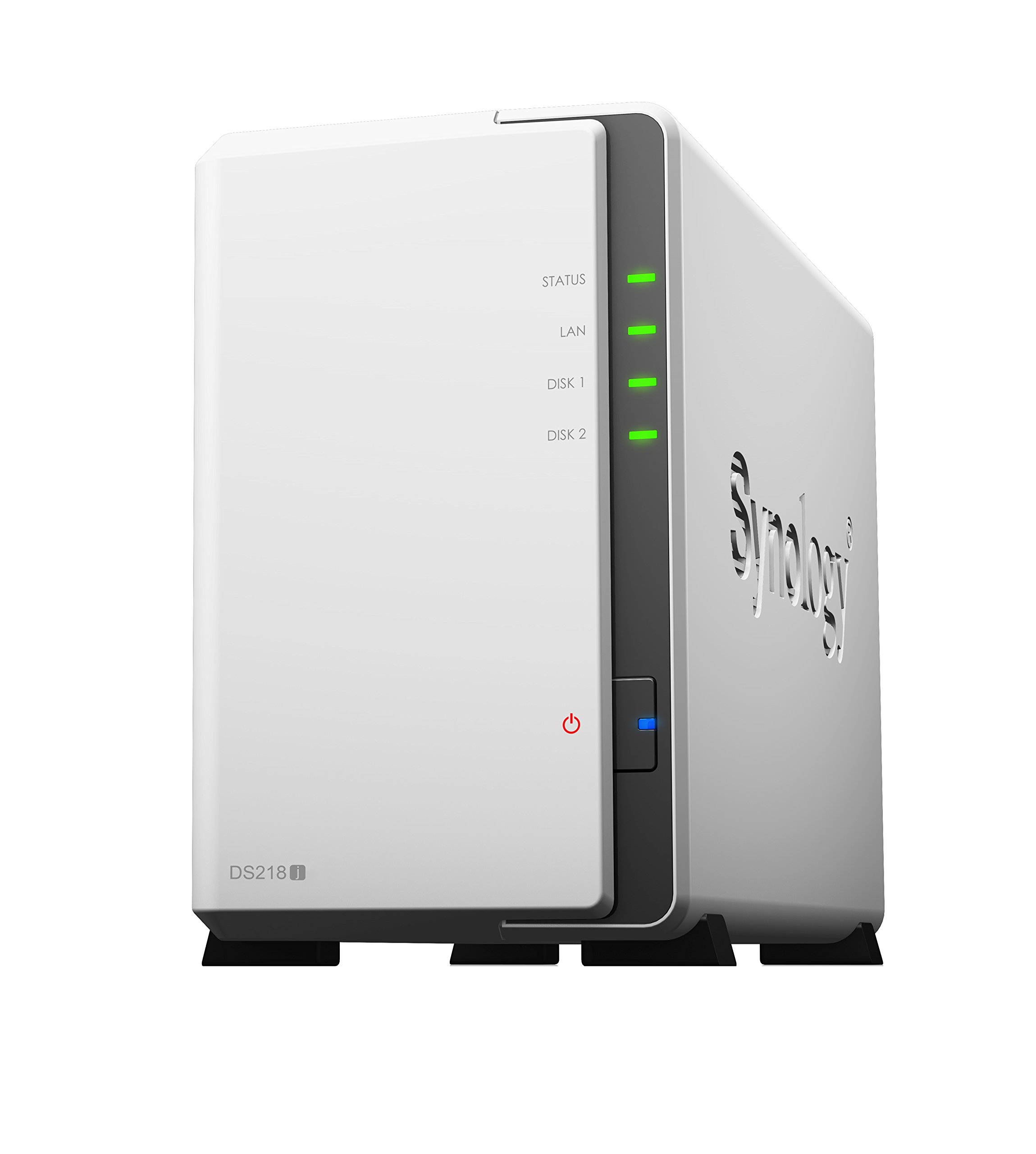 Synology DS218j 20TB 2 Bay Desktop NAS Solution | Installed with 2