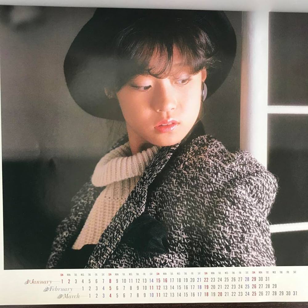 Amazon.co.jp: 中森明菜 1984年カレンダー : 文房具・オフィス用品