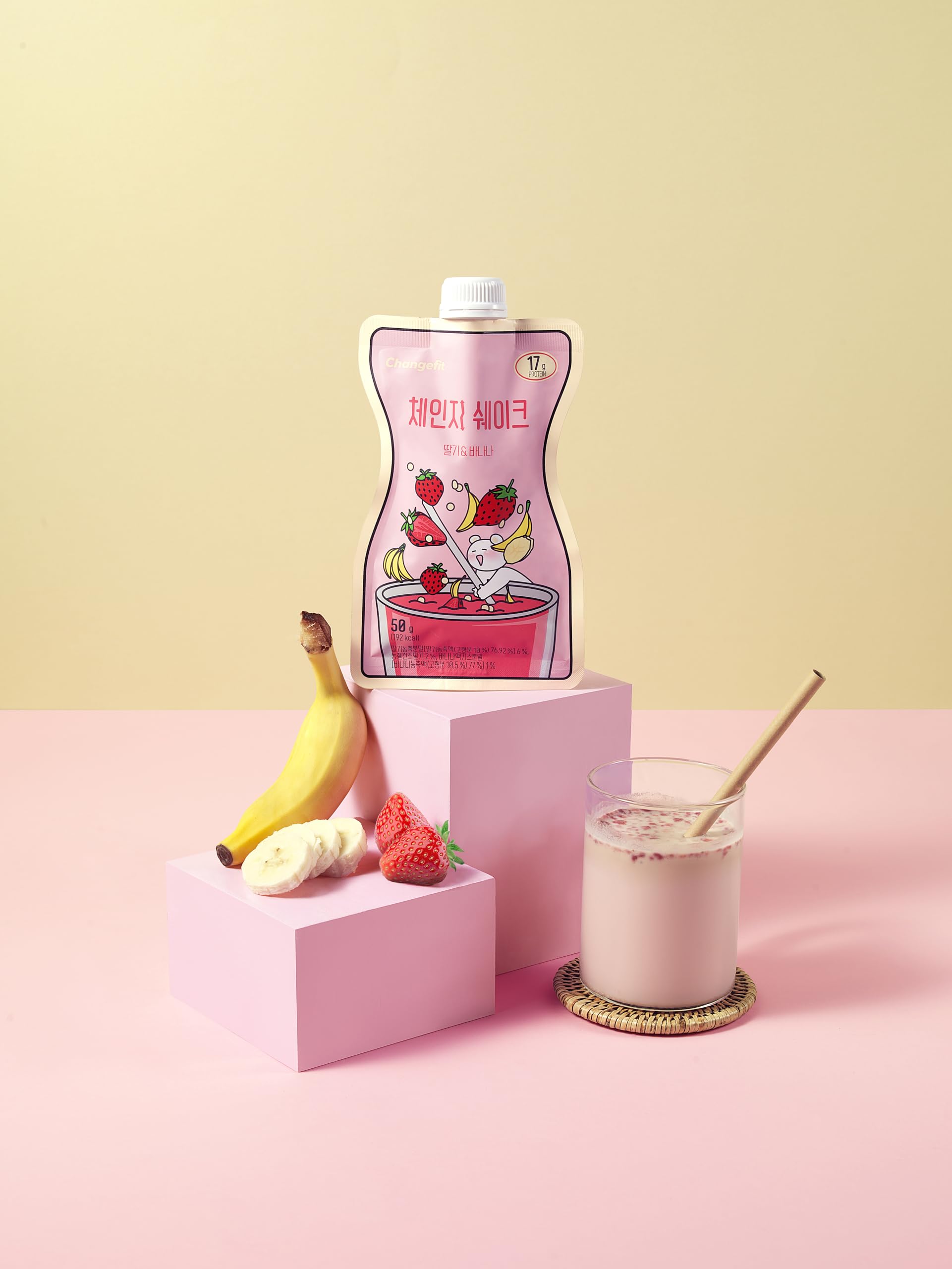 Amazon.co.jp: 【7個入り（1週間のセット）】チェンジフィット イチゴ