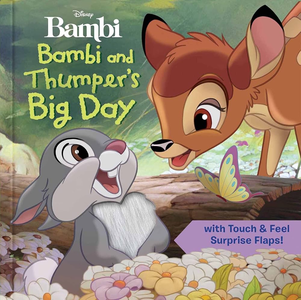 Disney: Bambi and Thumper's Big Day (Touch and Feel): Baranowski