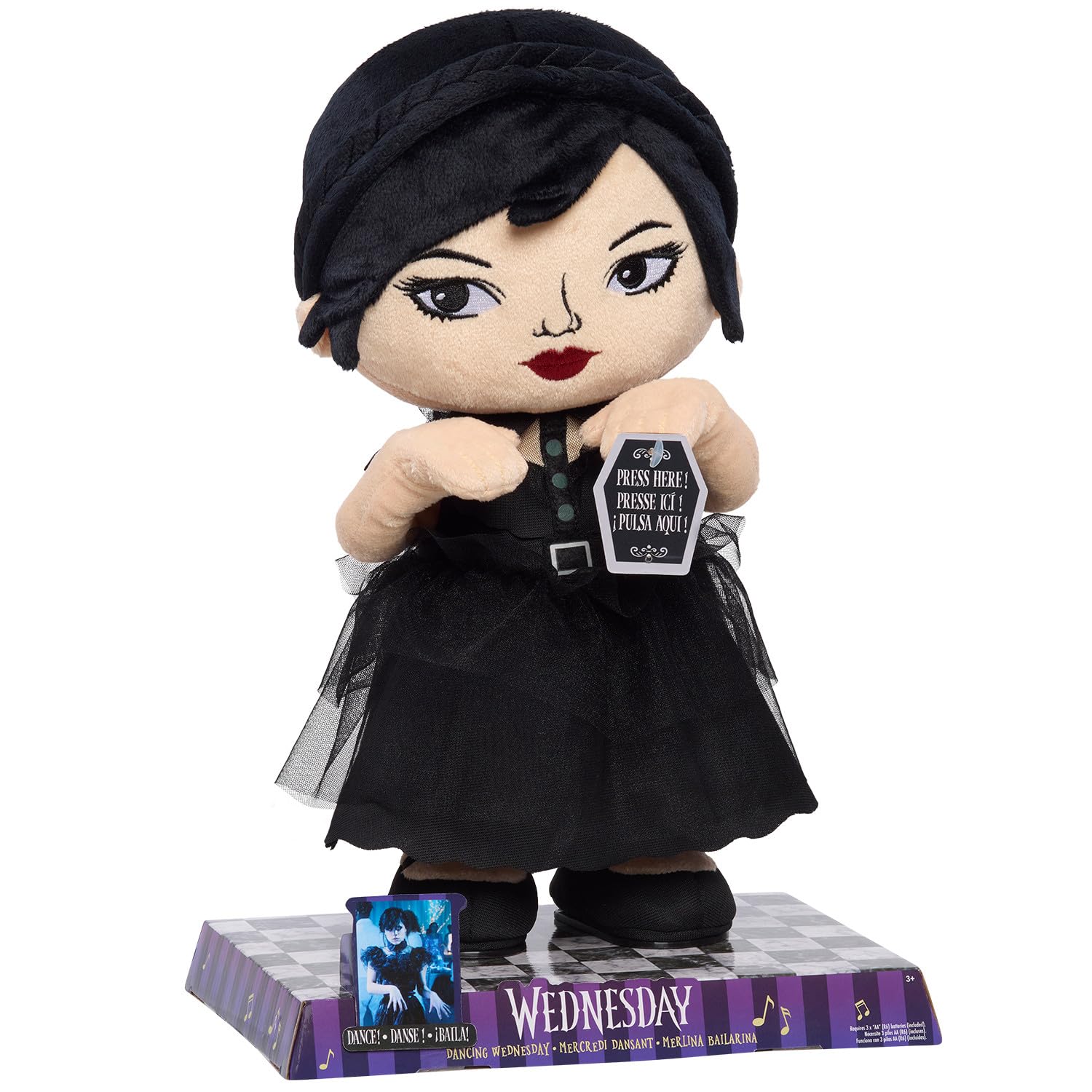 Amazon.com: WEDNESDAY Dancing Plush Doll with Music and Movement