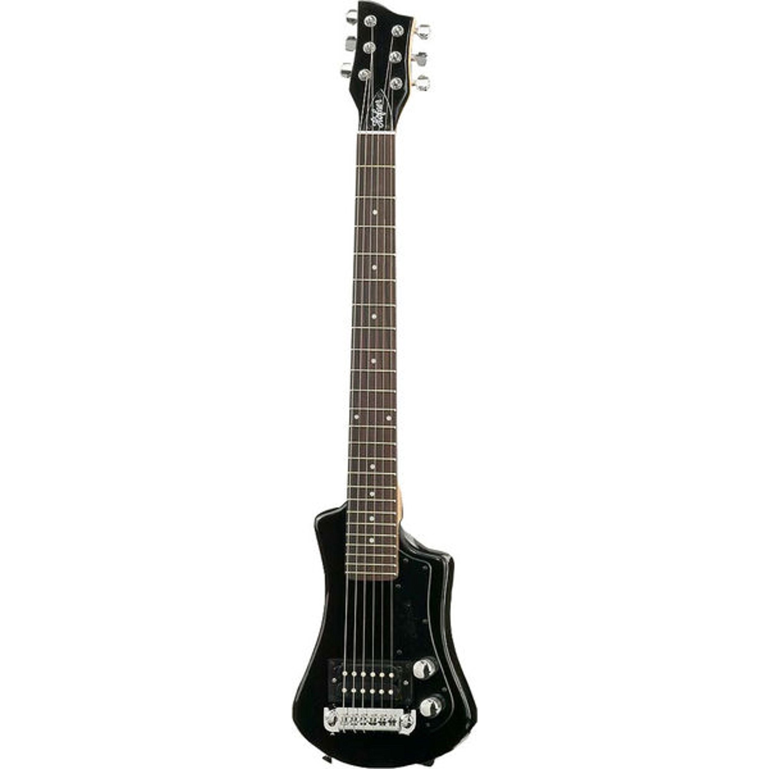 Amazon | Hofner ヘフナー HCT-SH-BK-O Shorty Electric Travel Guitar