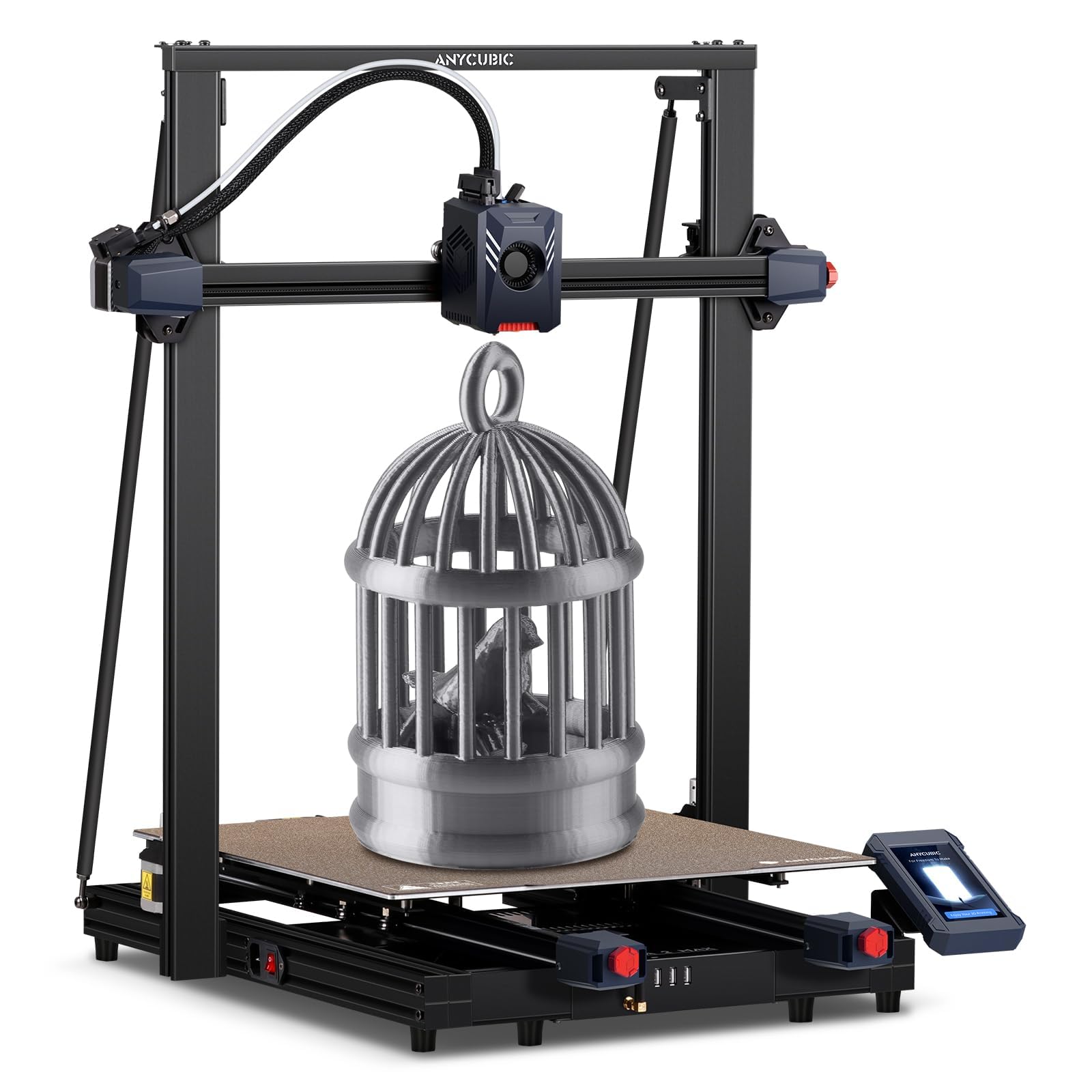 Anycubic Kobra 2 Max 3D Printer, 500mm/s High Speed with 7000rpm