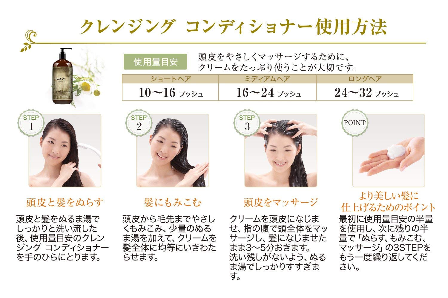 Amazon | WEN ウェン クレンジングコンディショナー ザクロ 480mL