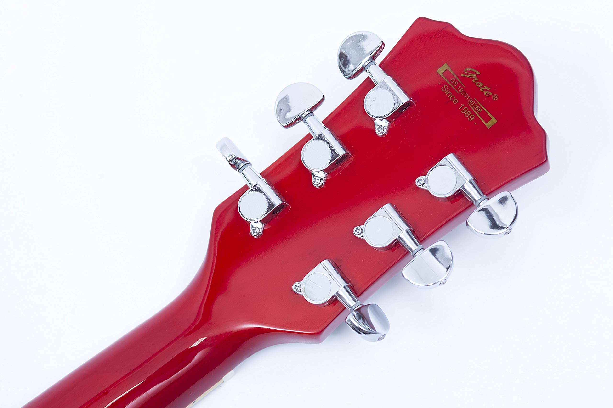 Amazon.co.jp: GROTE Full Scale Electric Guitar Semi-Hollow Body