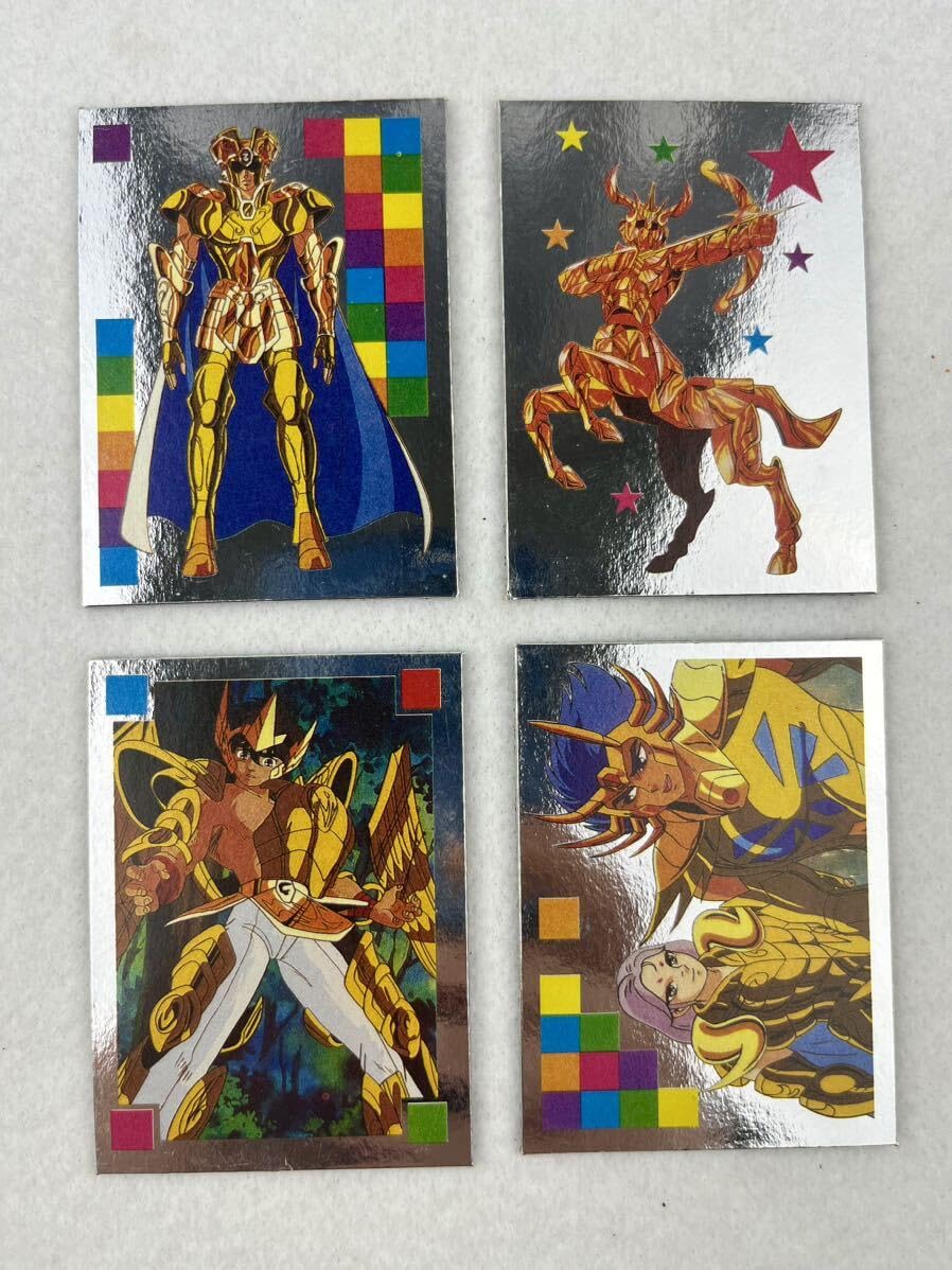 Amazon.co.jp: 昭和 レトロ 聖闘士星矢 マグネット シール 4個セット