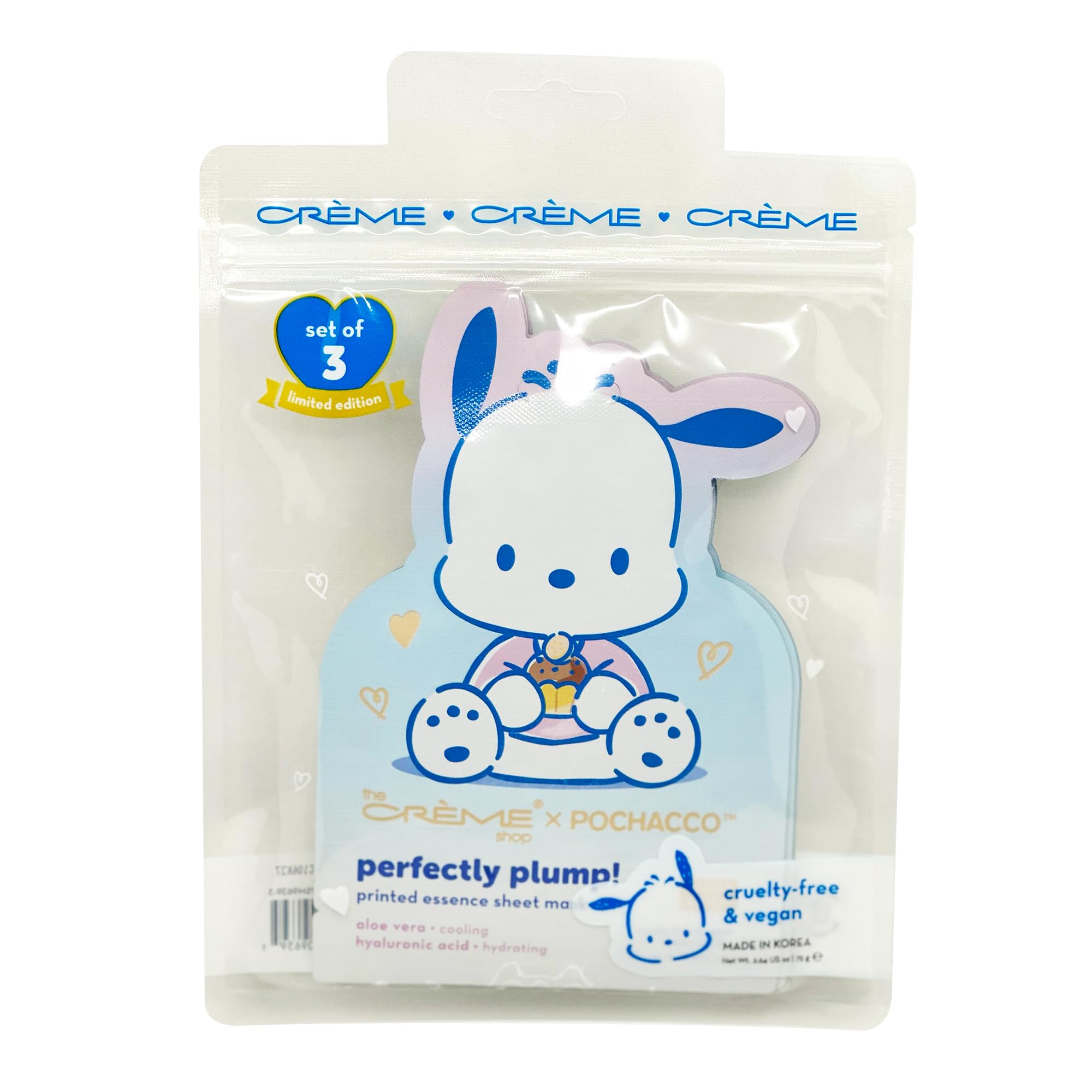 Amazon.com : The Crème Shop x Pochacco Perfectly Plump Printed