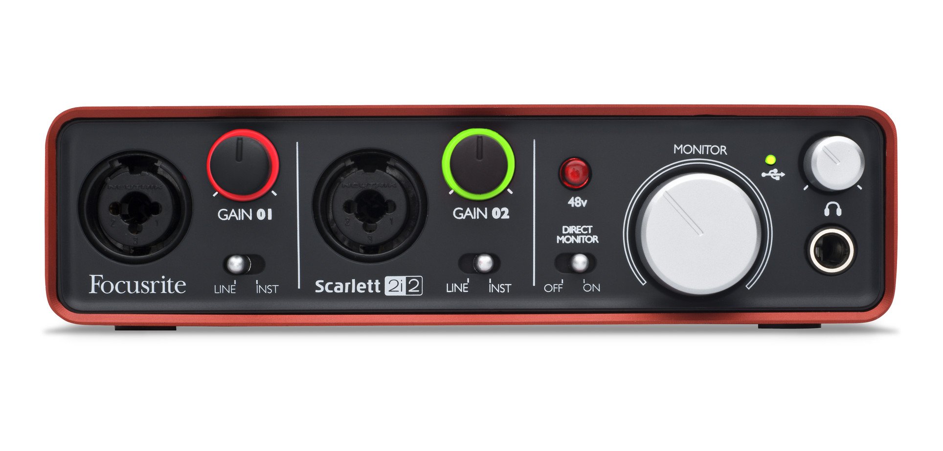 Amazon.co.jp: Focusrite Scarlett 2i2 オーディオインターフェイス