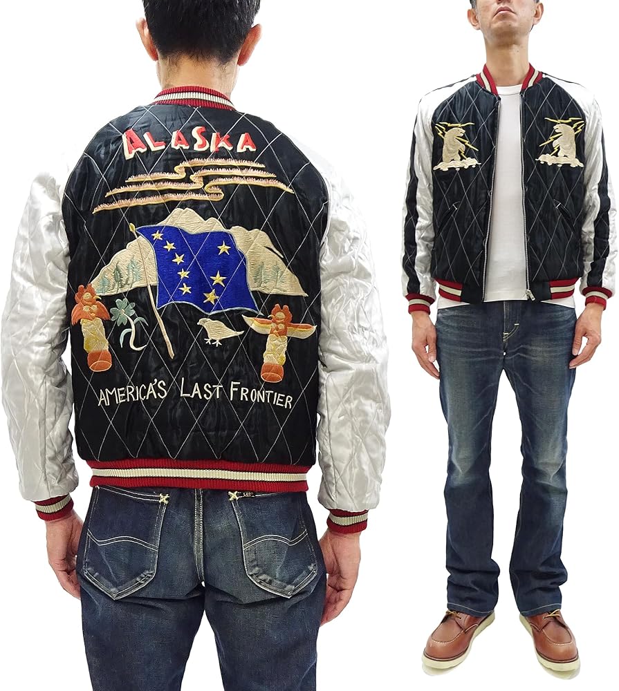 Amazon | (テーラー東洋) Tailor Toyo スカジャン アラスカ柄 TT15544