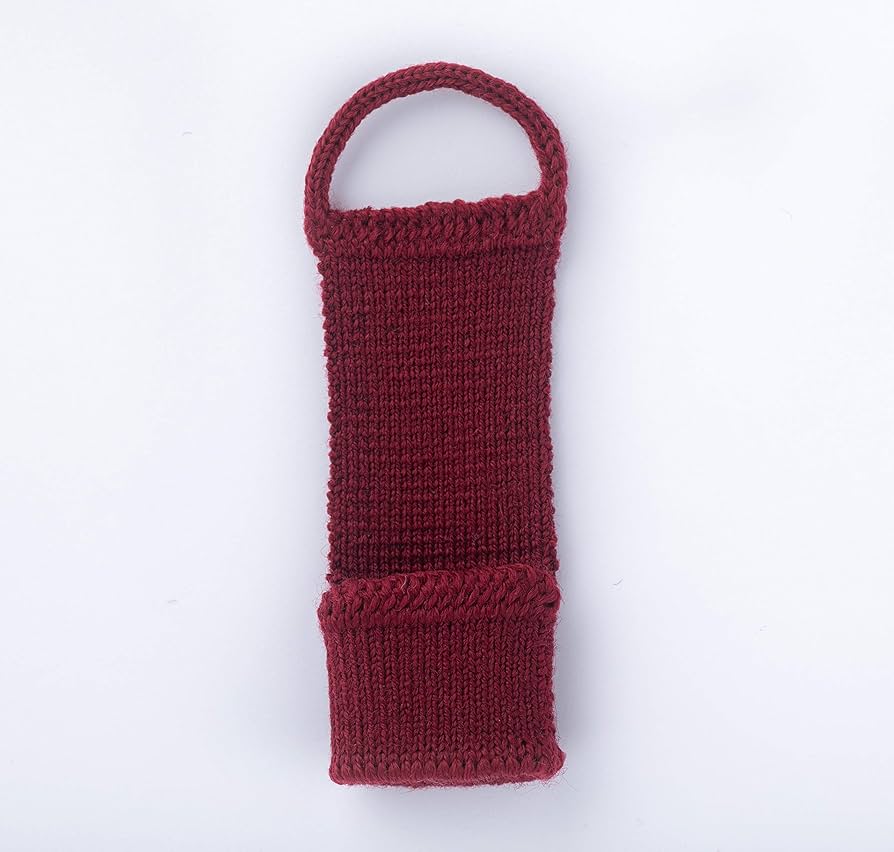 Amazon | 簾印指掛 三味線用指すり 大 男性向け エンジ | 三味線