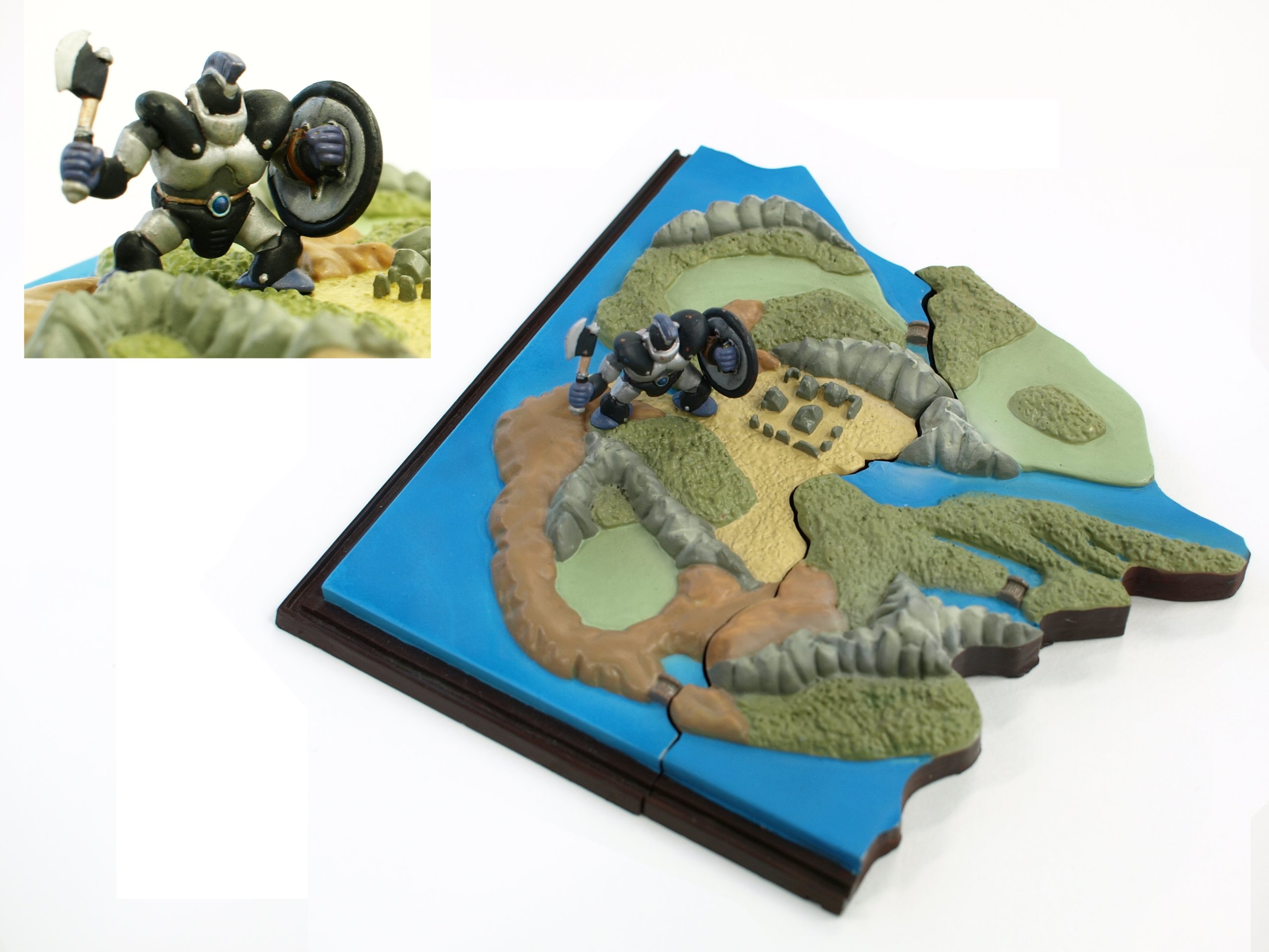 Amazon.co.jp: ドラゴンクエスト 誕生25周年記念 マップジオラマ