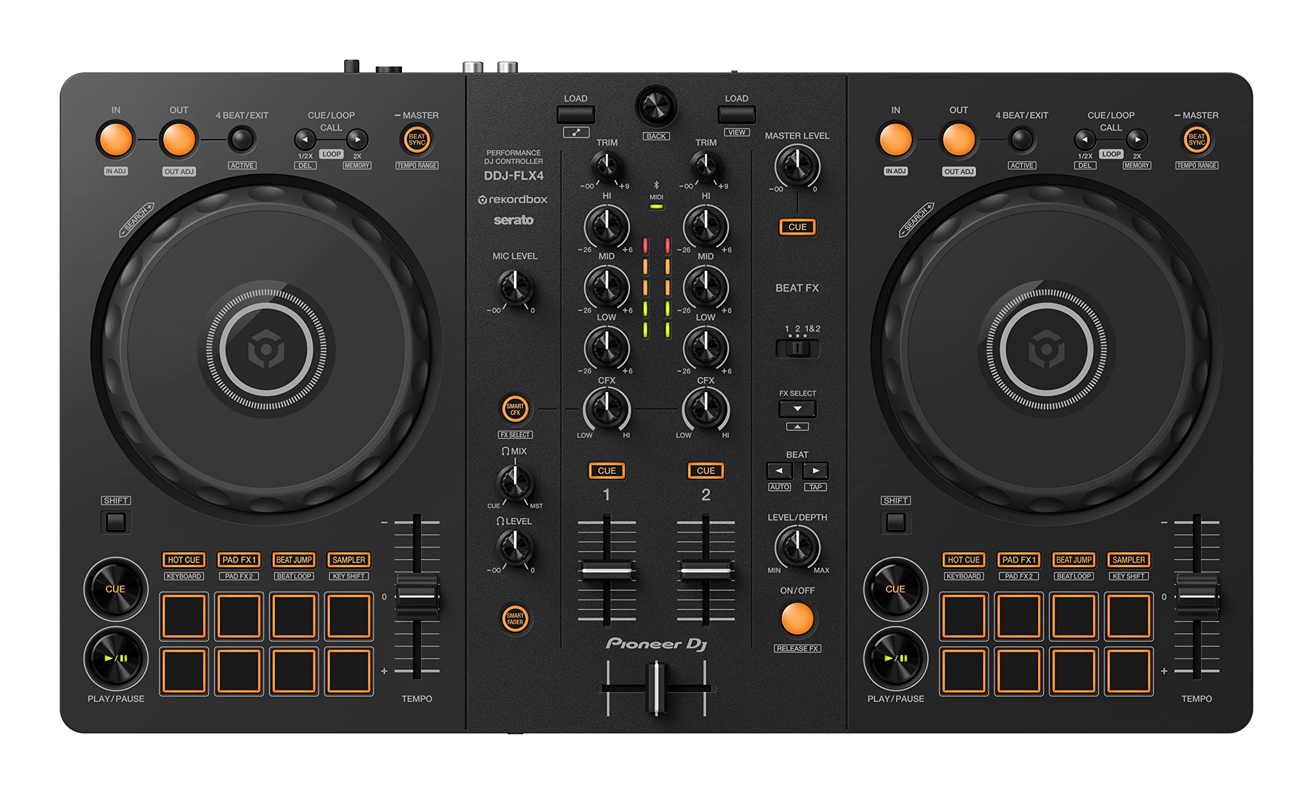 Pioneer DJ DDJ-FLX4 DDJ-FLX4 Nero : Amazon.it: Strumenti Musicali