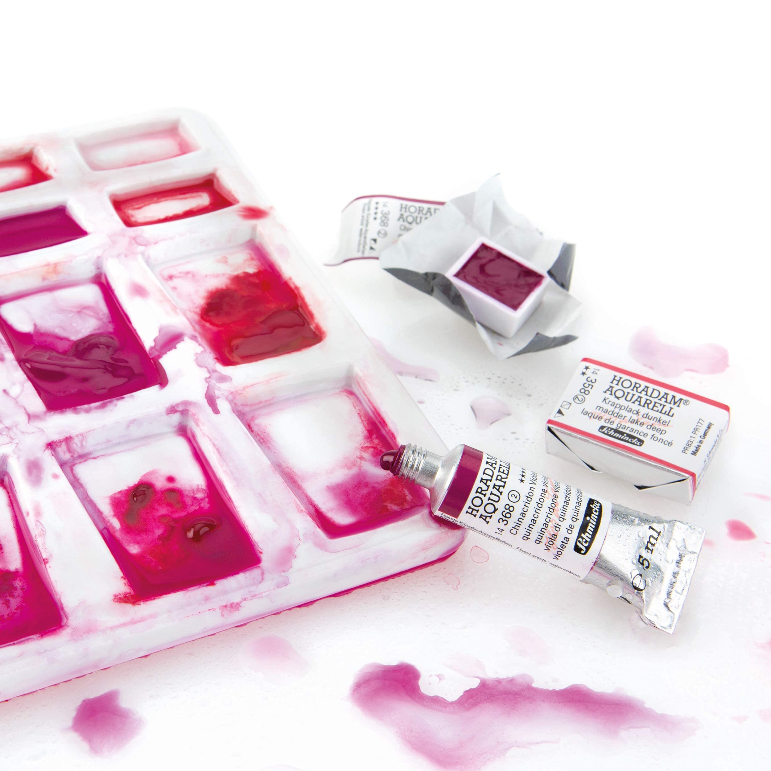 Amazon | Schmincke シュミンケ ホラダム透明水彩絵具 固形水彩