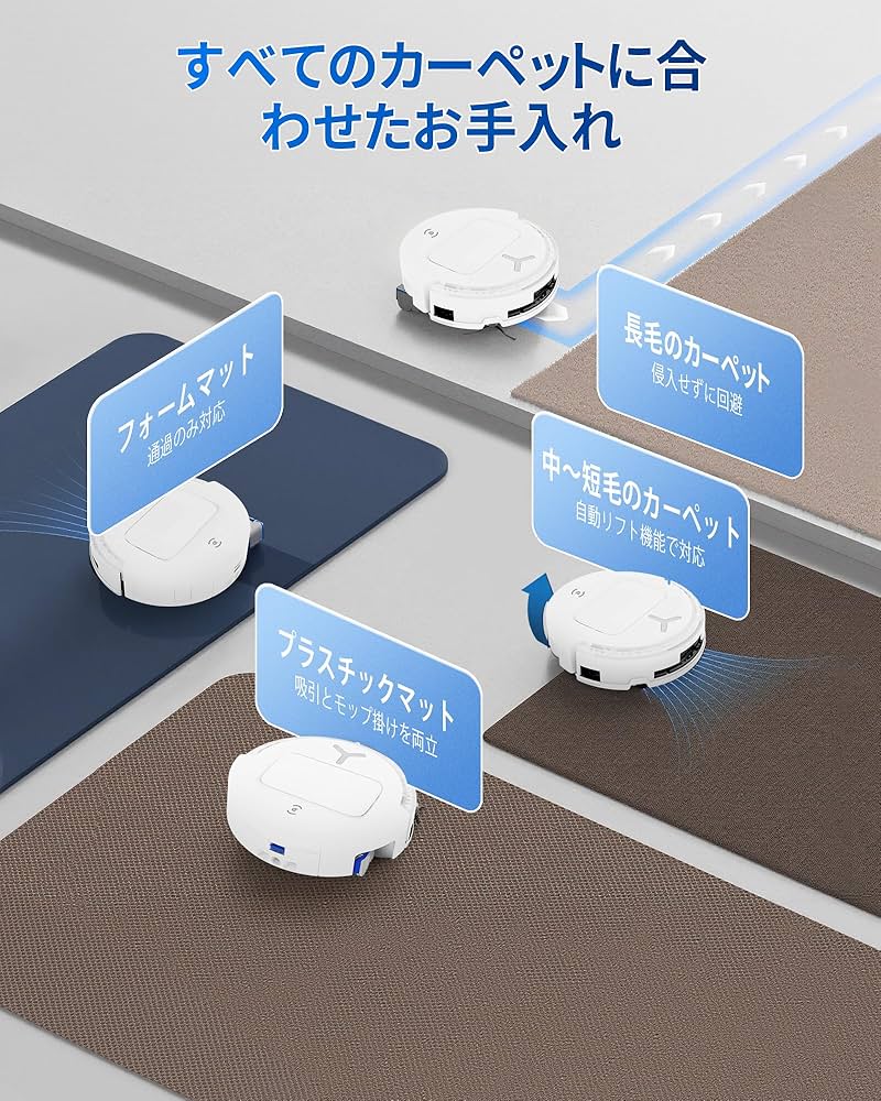 Amazon | 【ローラー式強力モップ】ECOVACS (エコバックス) DEEBOT T80