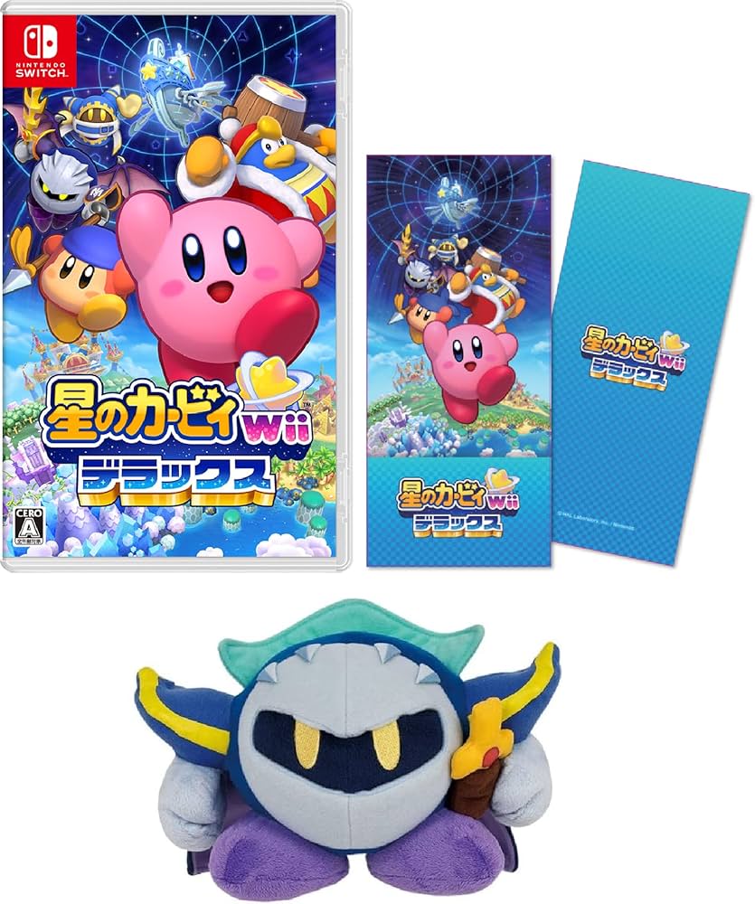 Amazon.co.jp: 星のカービィ Wii デラックス -Switch ＋メタナイト
