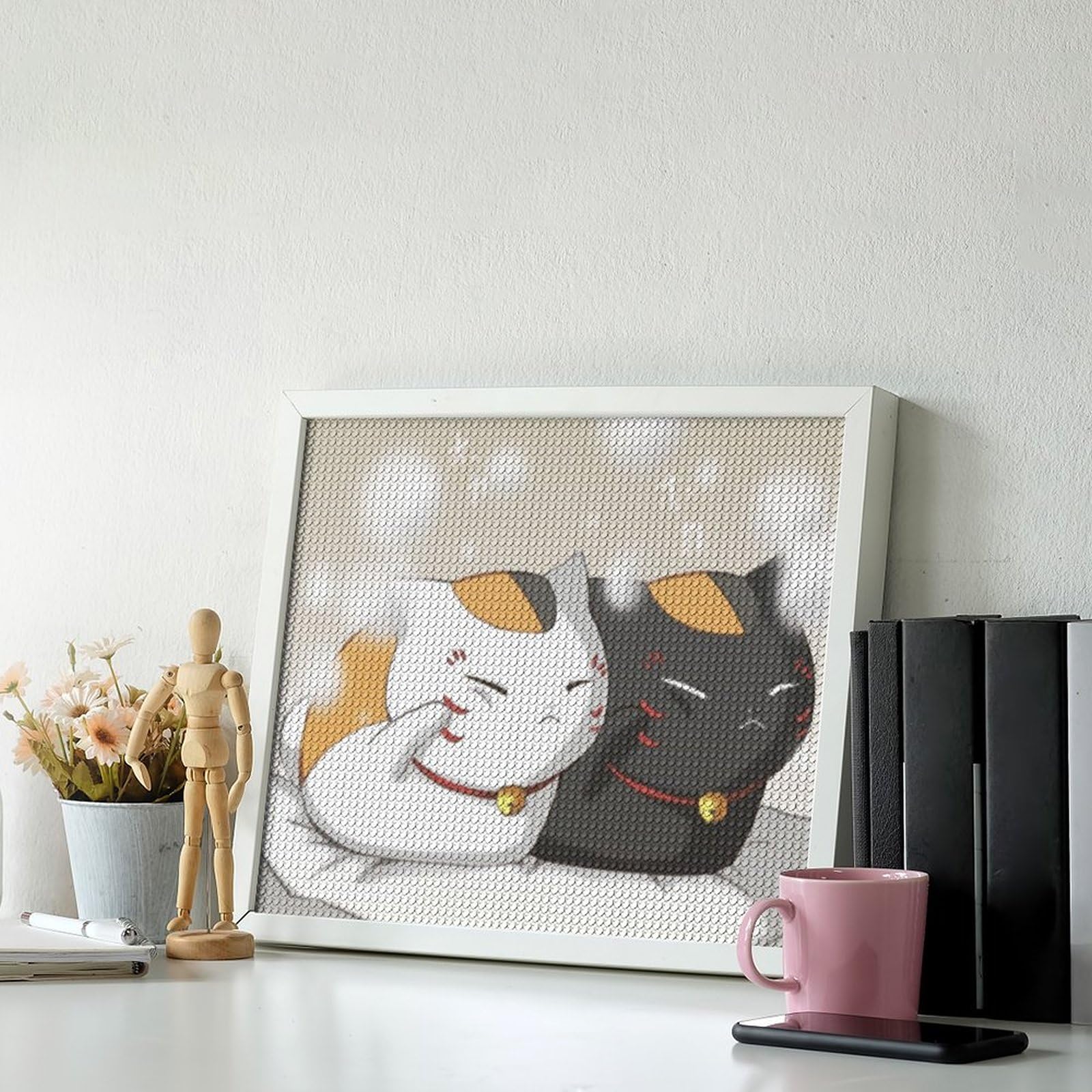 Amazon | ダイヤモンドアート 夏目友人帳 ニャンコ先生 アニメ