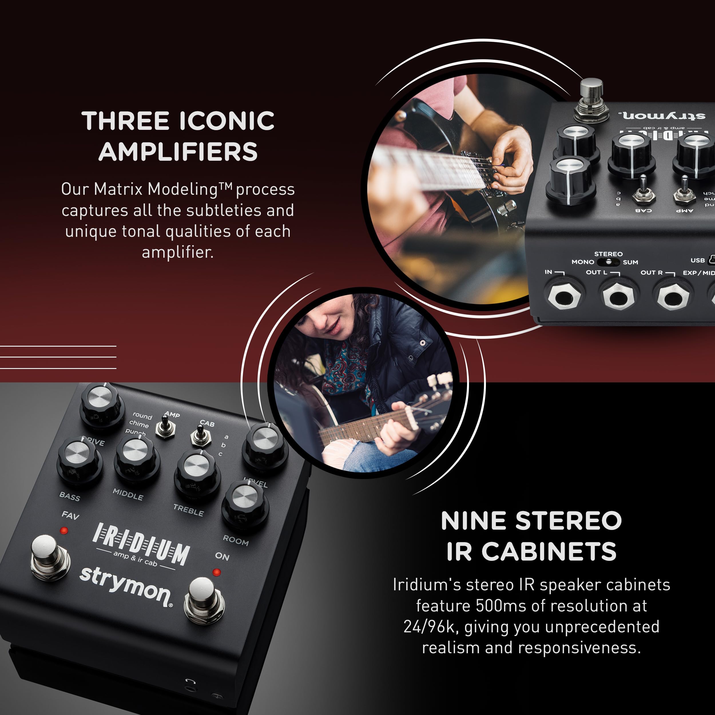 Amazon | Strymon 「IRIDIUM」 AMP & IR CABエミュレーター [国内正規