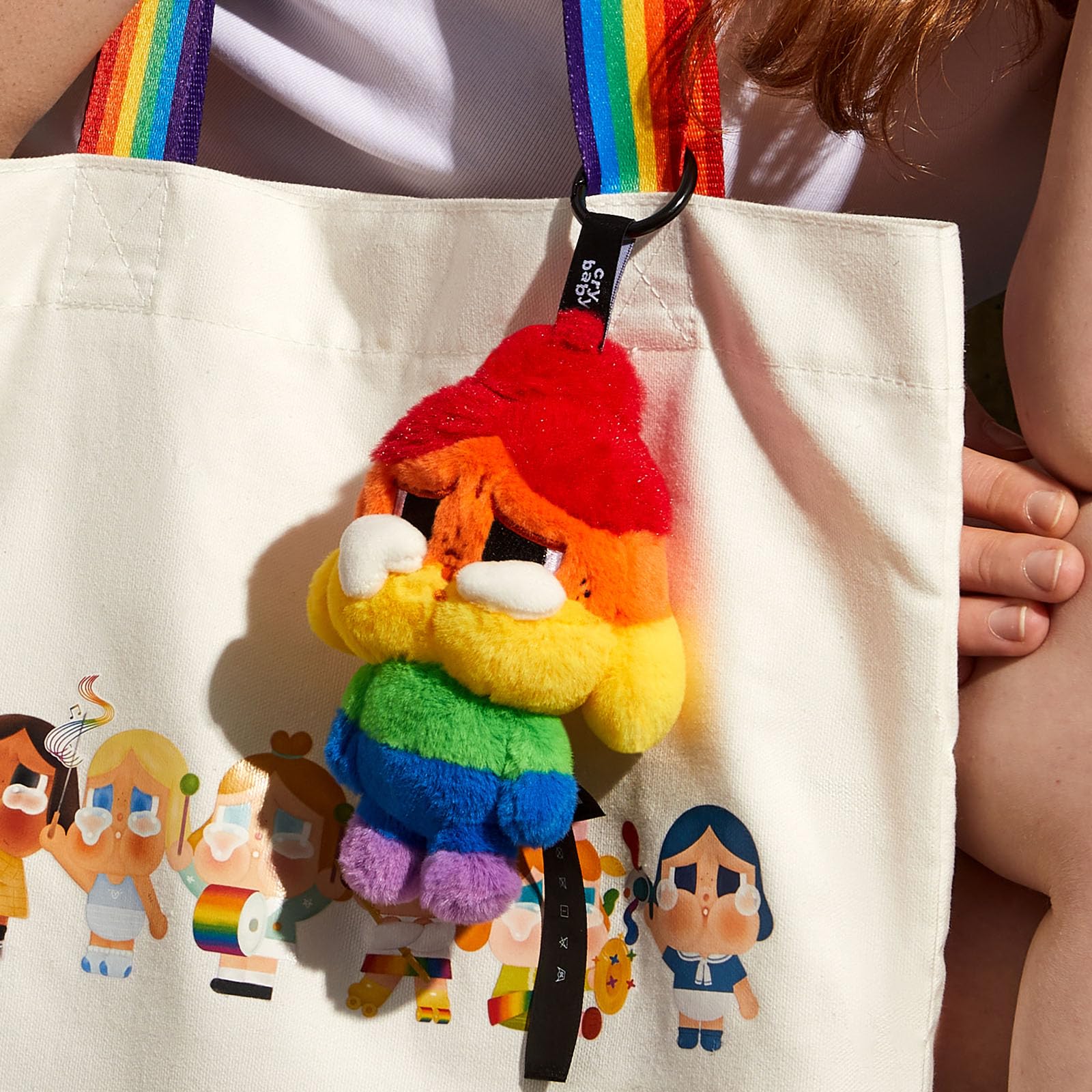 Amazon.com: POP MART Crybaby Cheer UP, Baby! Series-Plush Doll