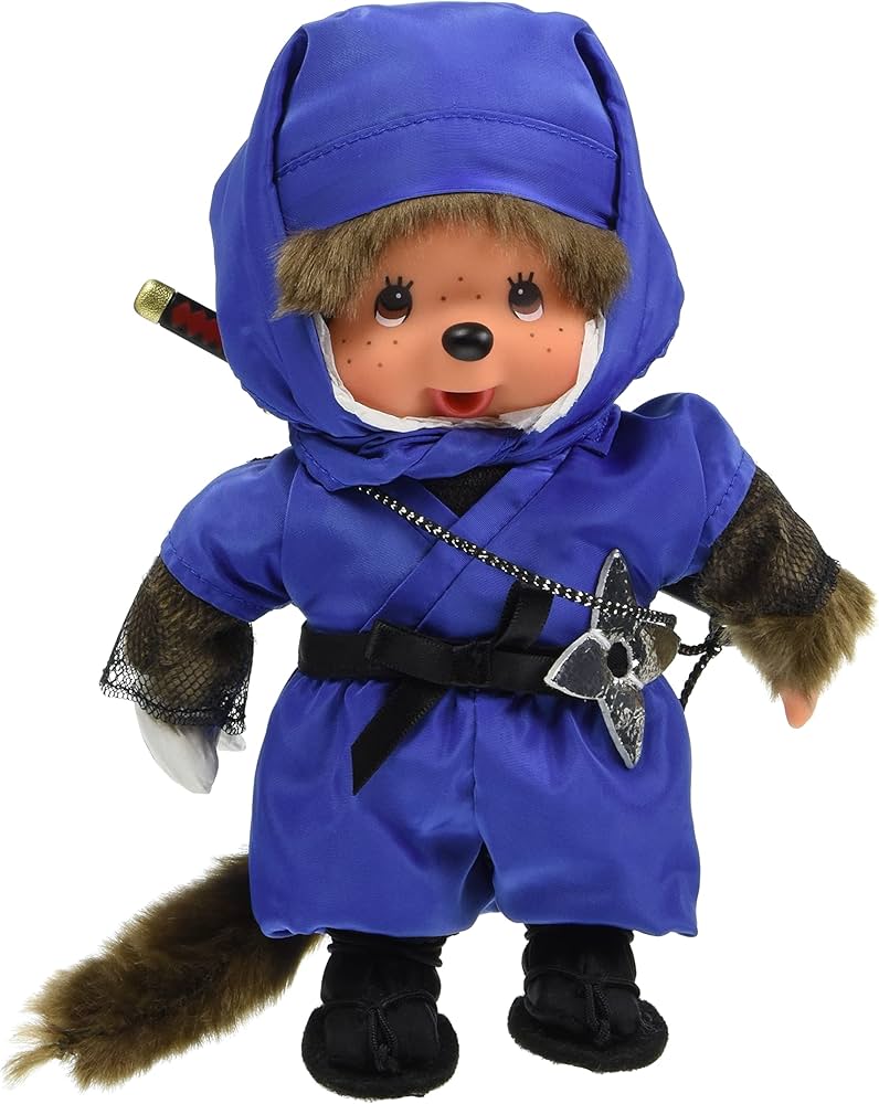 Amazon | モンチッチ 忍者モンチッチ ぬいぐるみ 高さ約20cm 271672