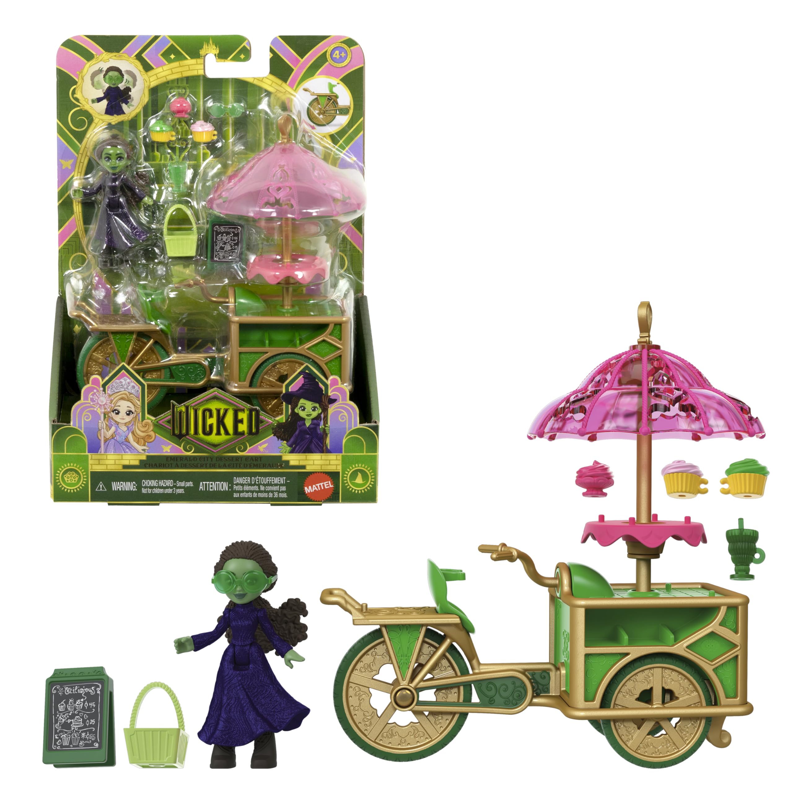 Amazon.com: Mattel Universal Pictures' Wicked Emerald City Dessert