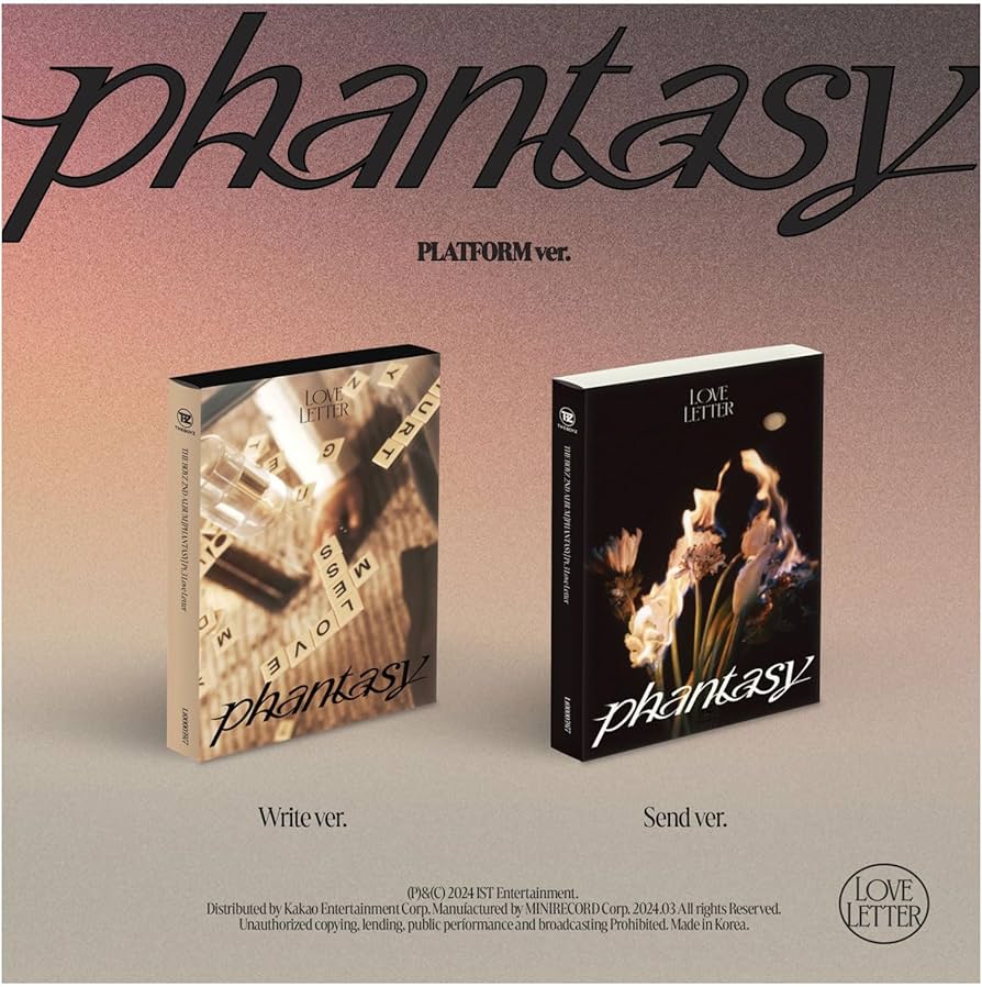 Amazon.com: The Boyz Phantasy_Pt.3 Love Letter 2nd Album Contents+